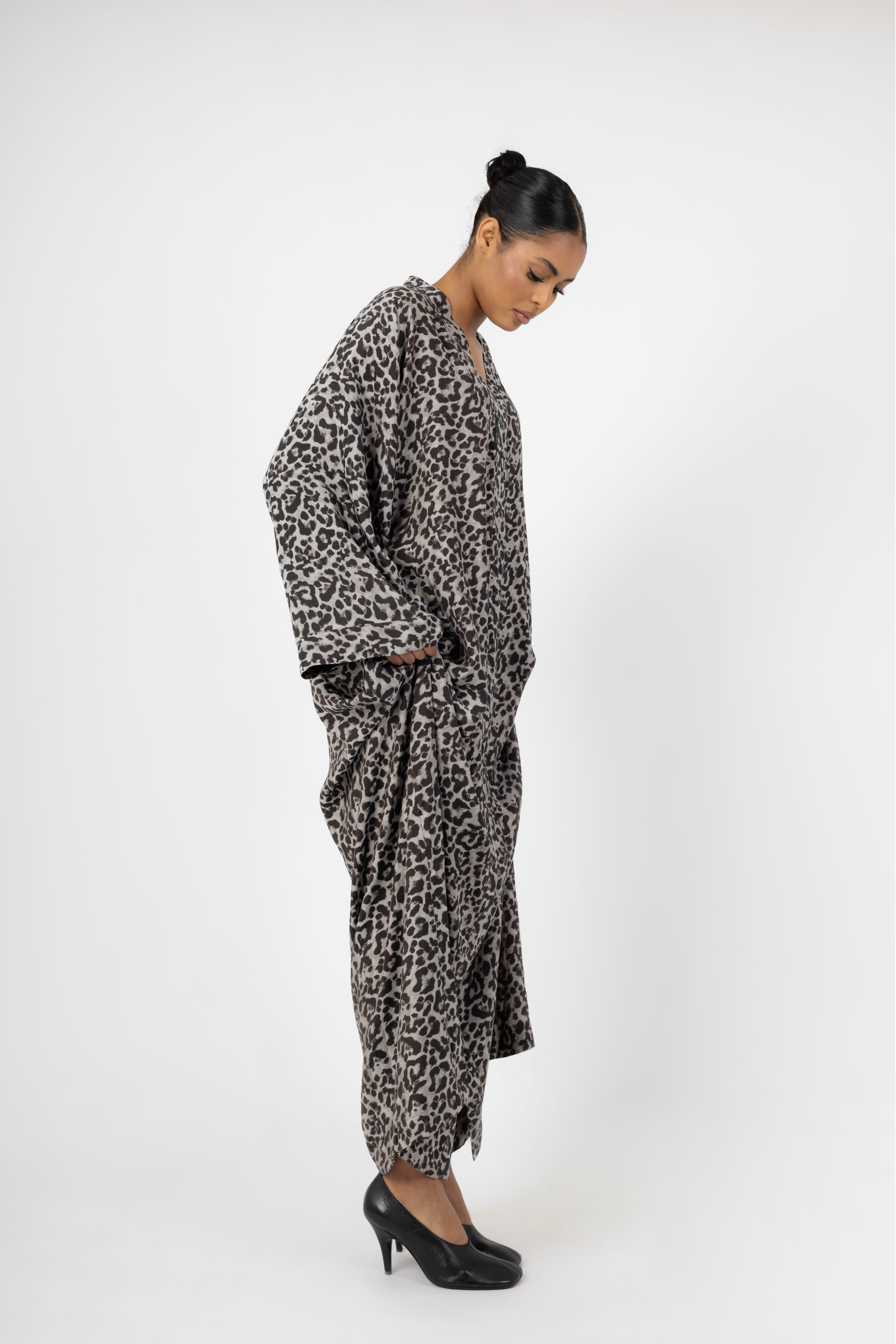 Abaya Verona - Leopard