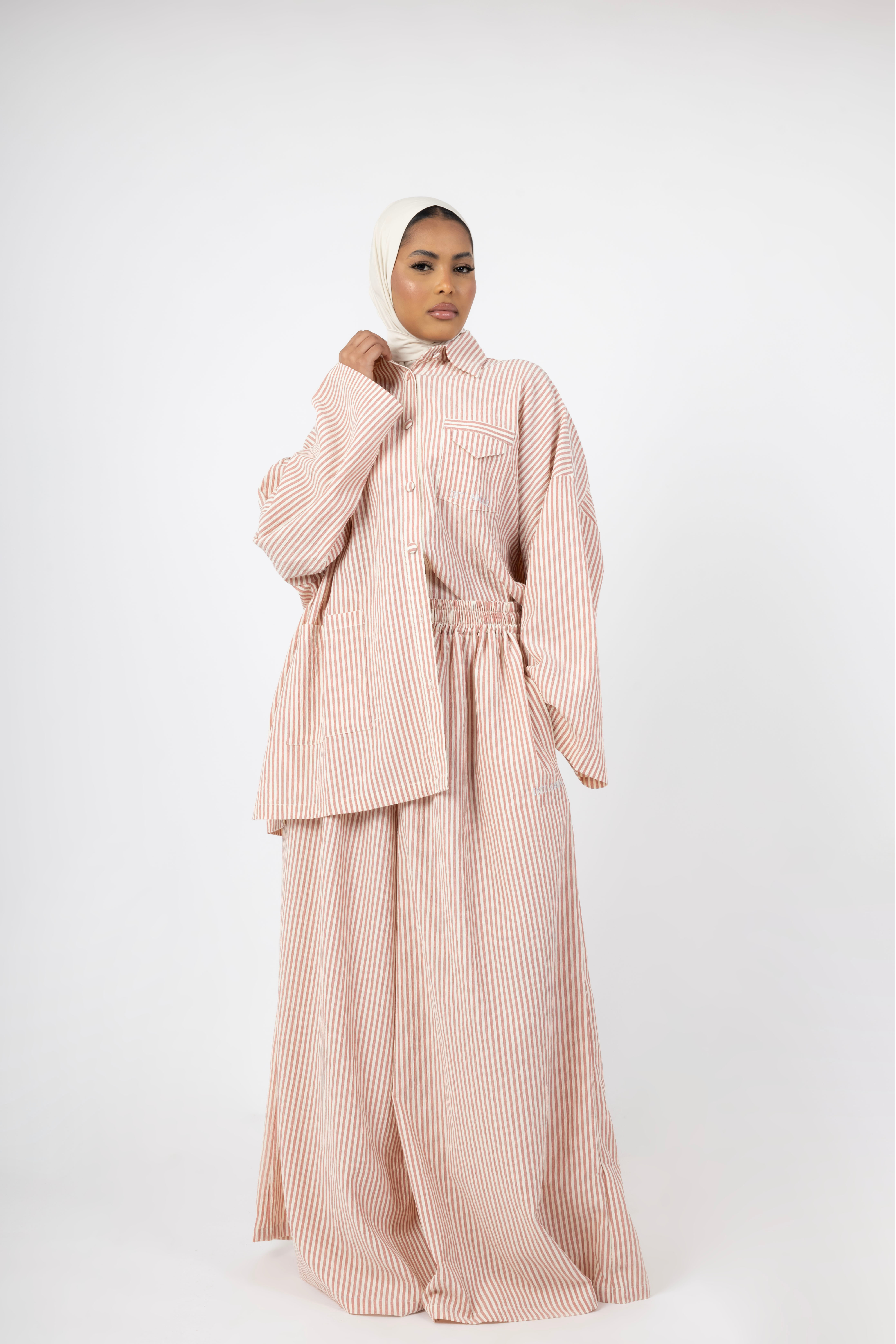 Solea Stripe Twinset - Sienna