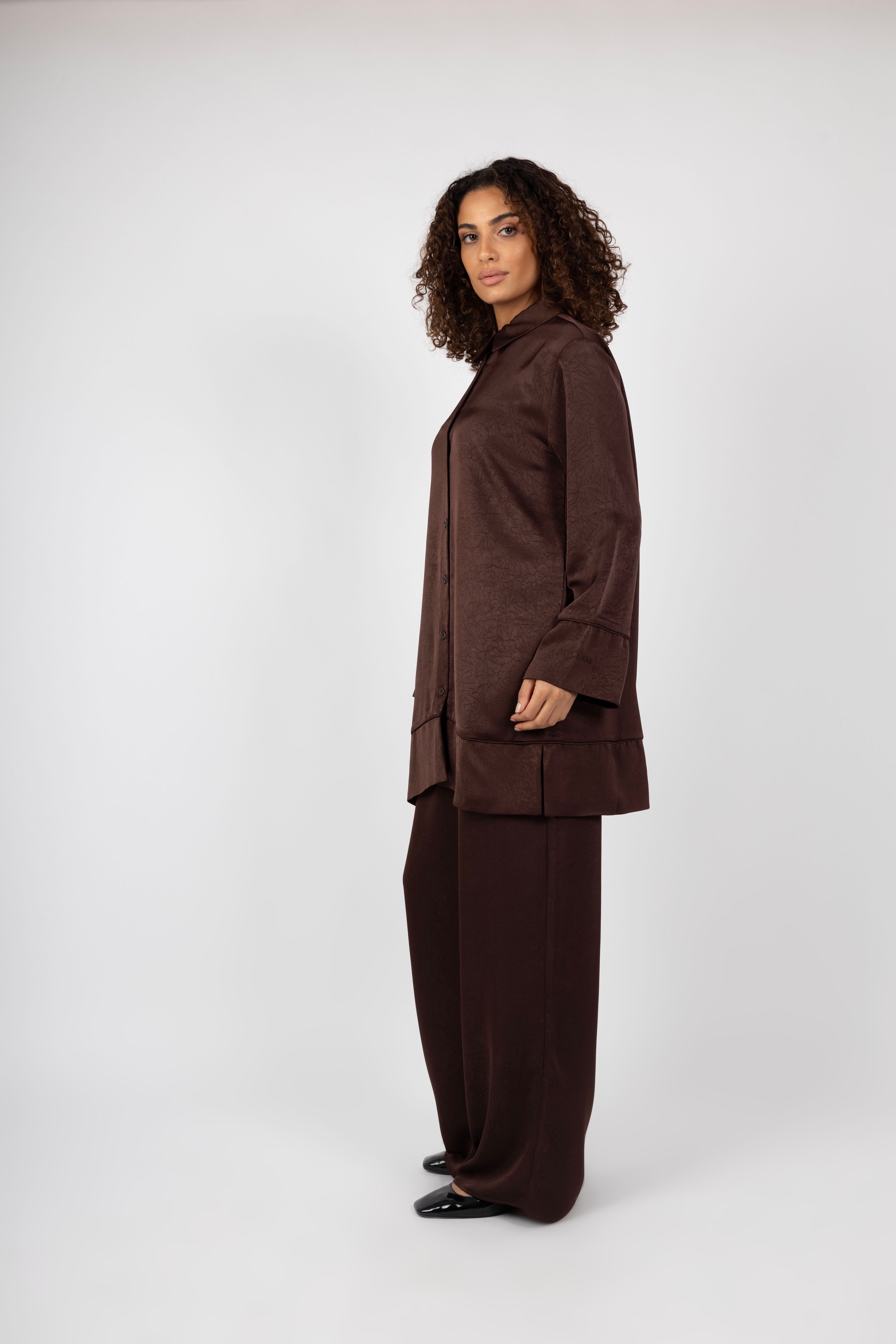 Twinset Crushed Flow - Mocha