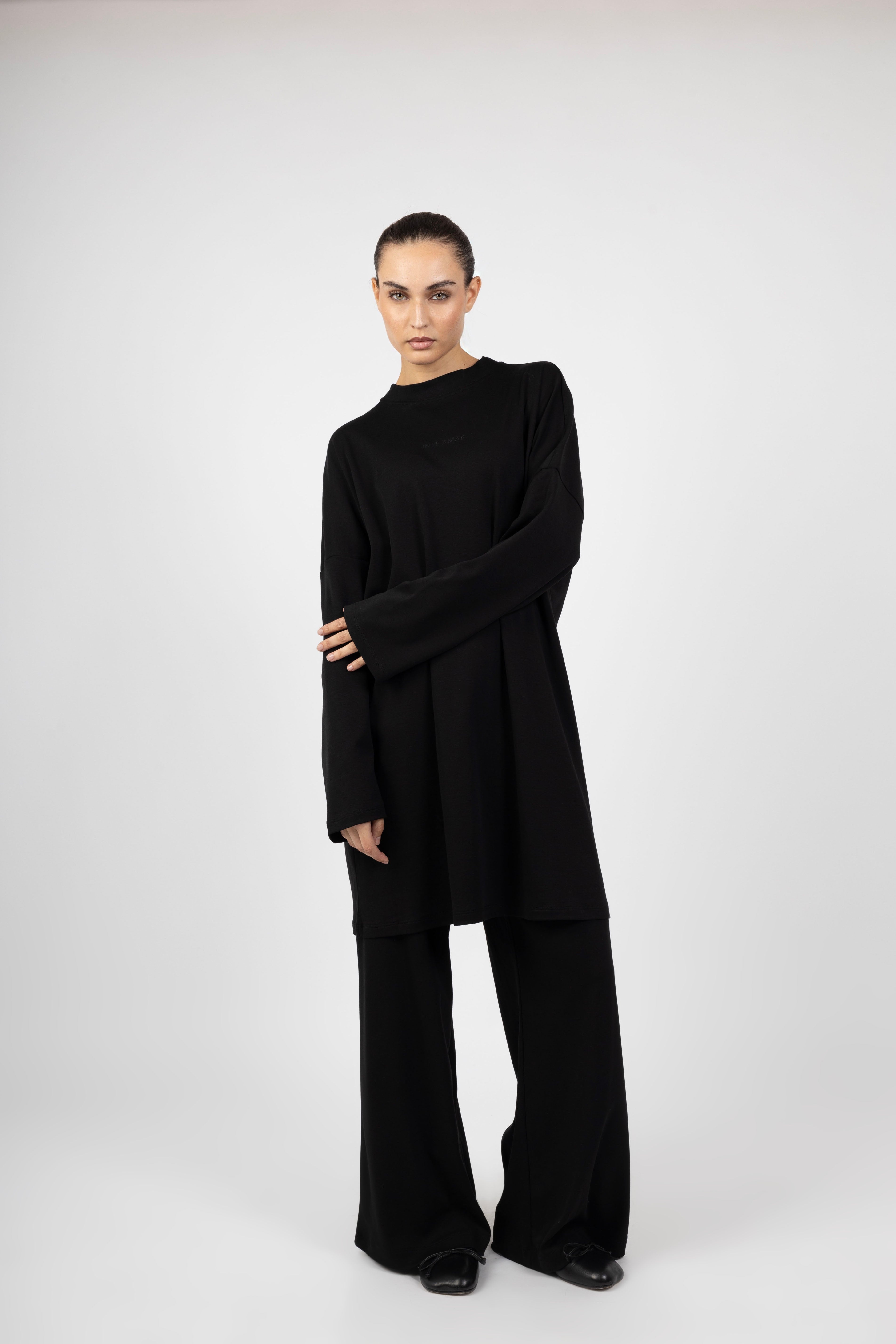 Cotton Co-ord - Black