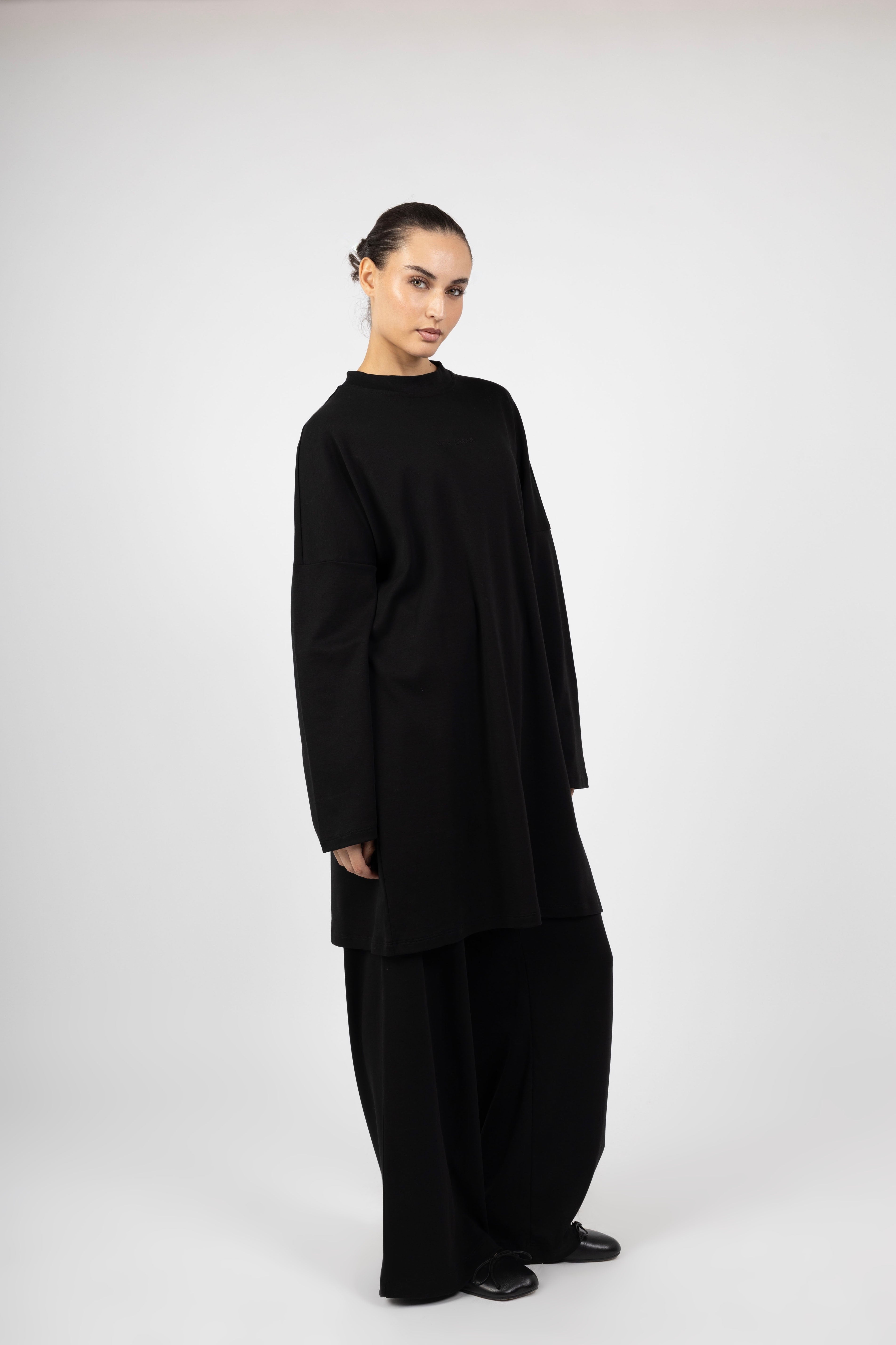 Cotton Co-ord - Black