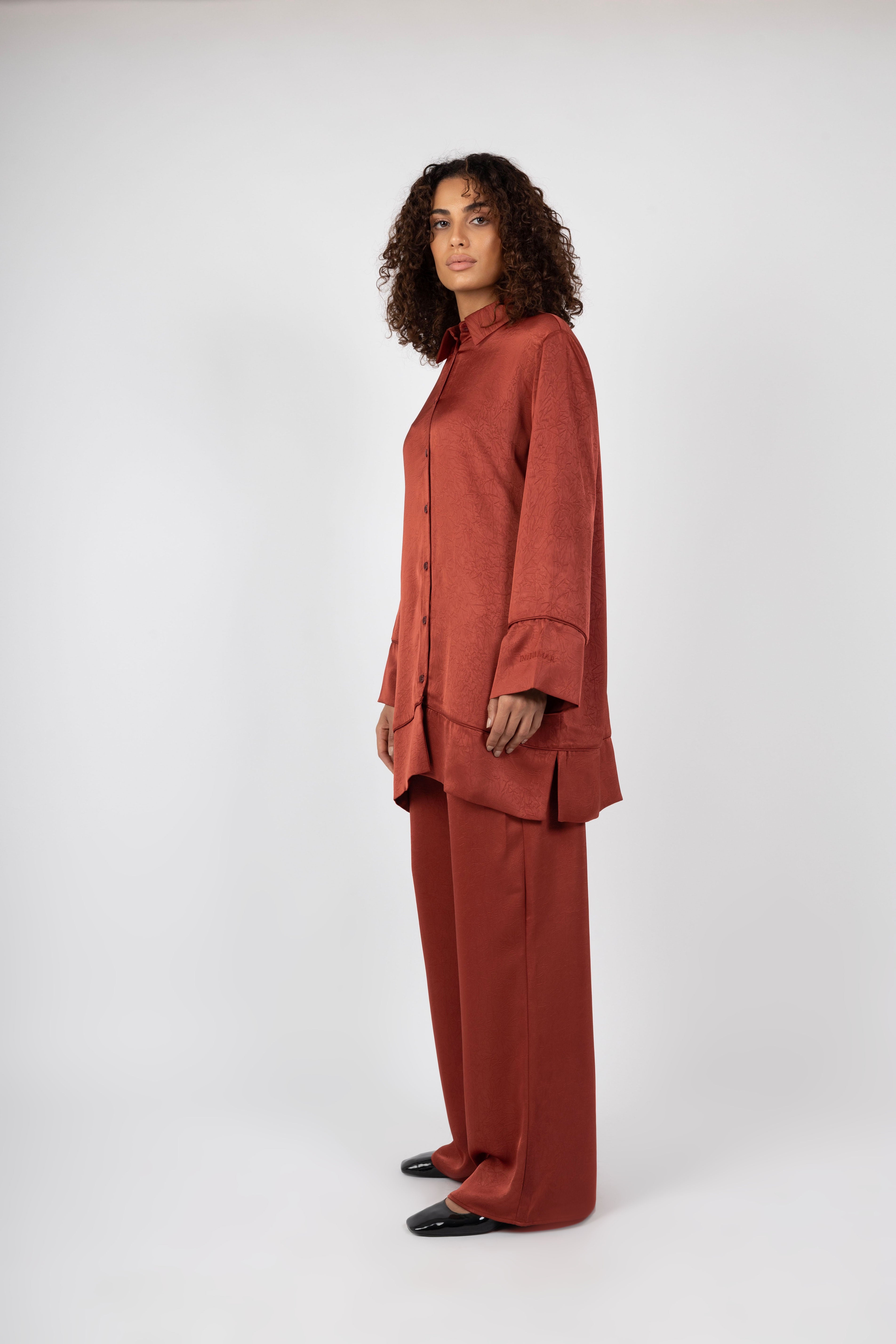 Twinset Crushed Flow - Brick