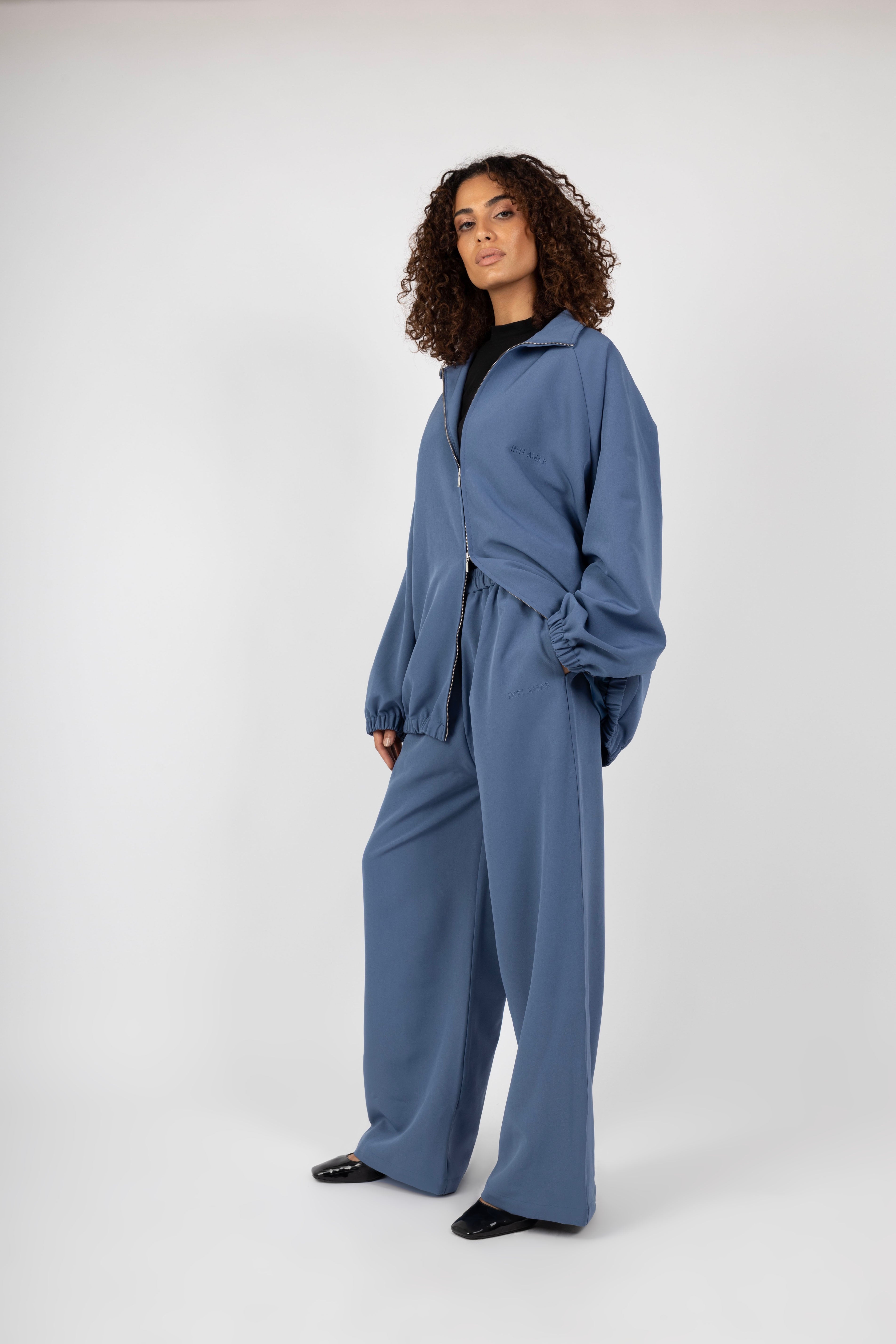 Track Jacket - Steel