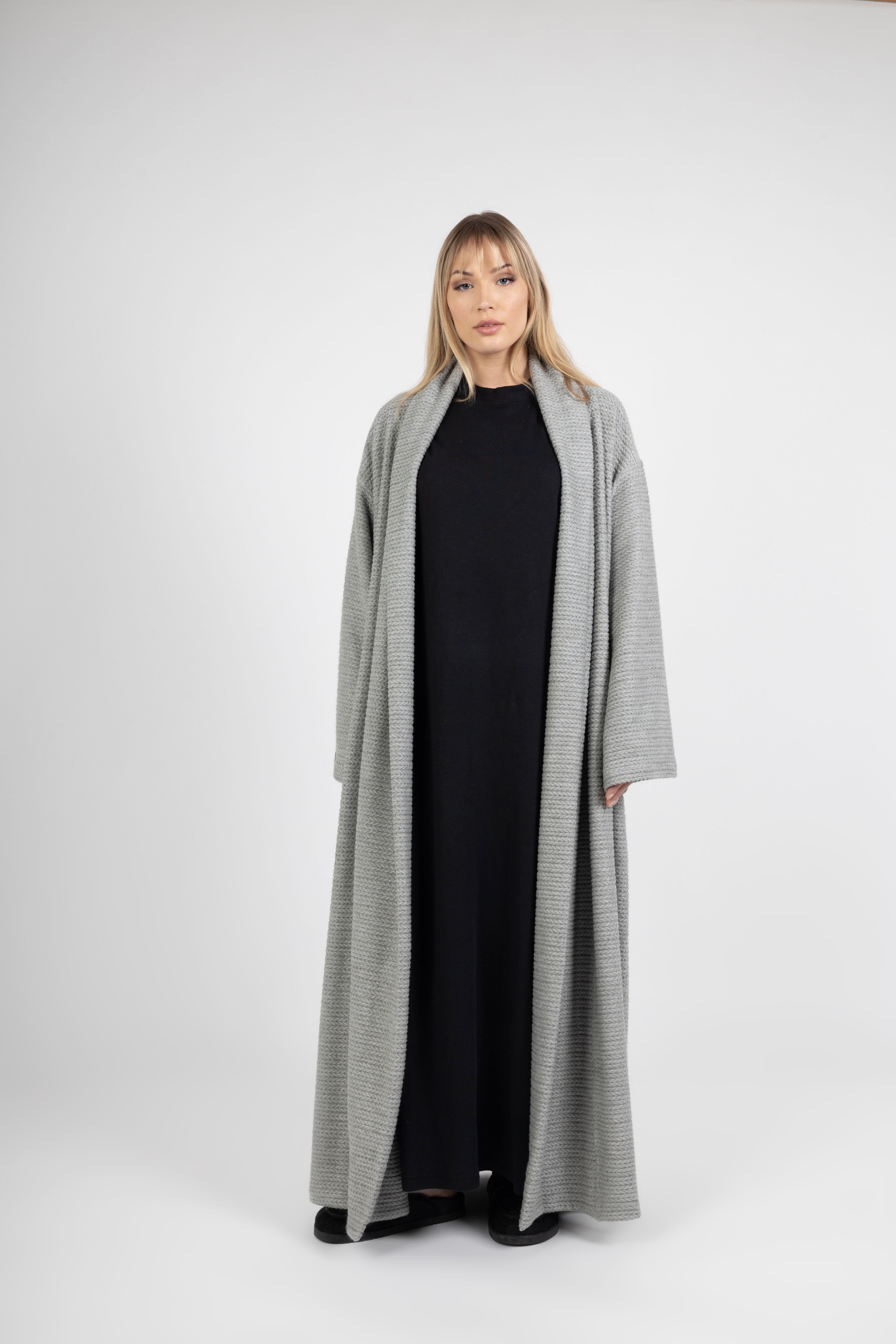 Kimono Knitted - Grey