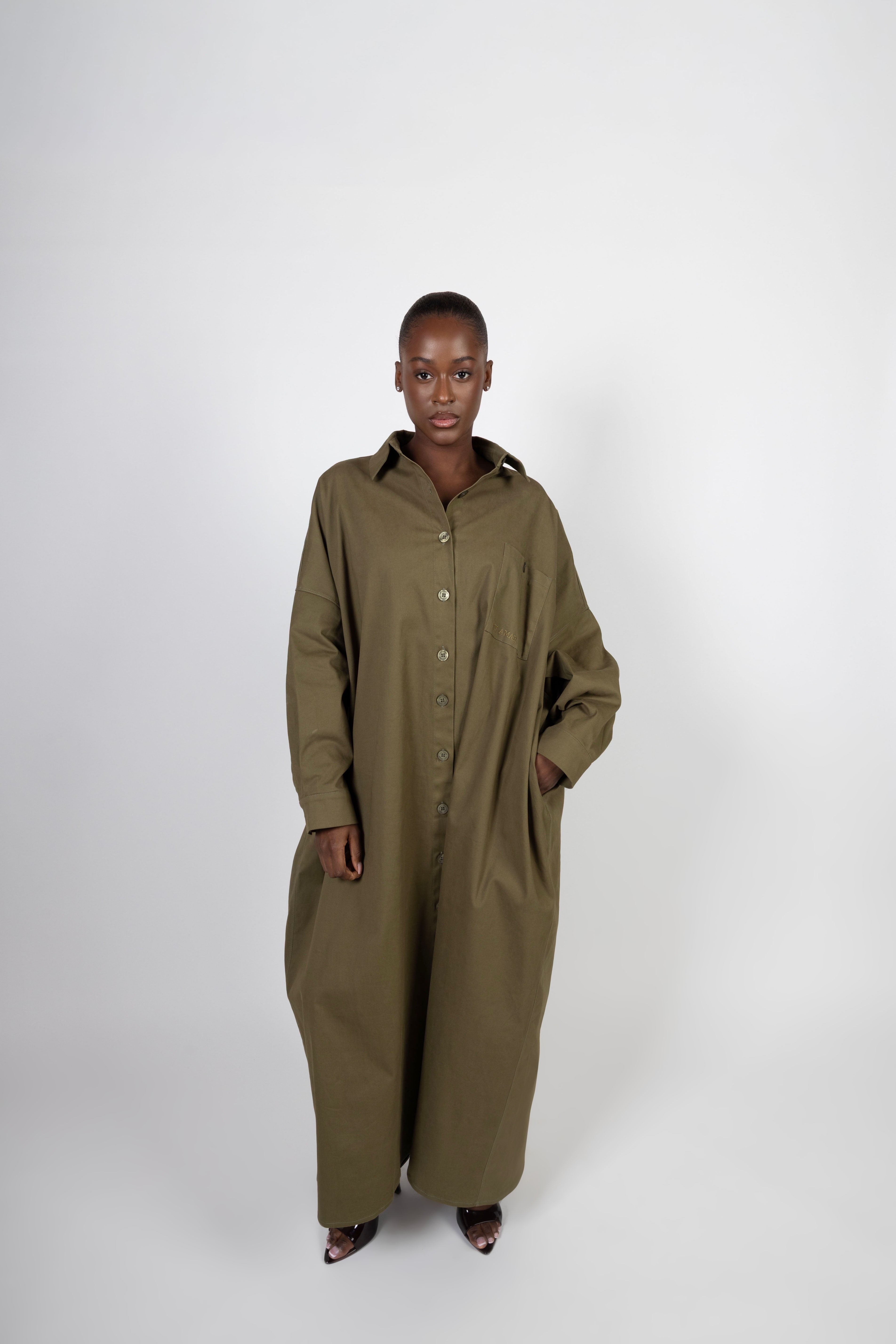 Selena Maxi Dress - Herb