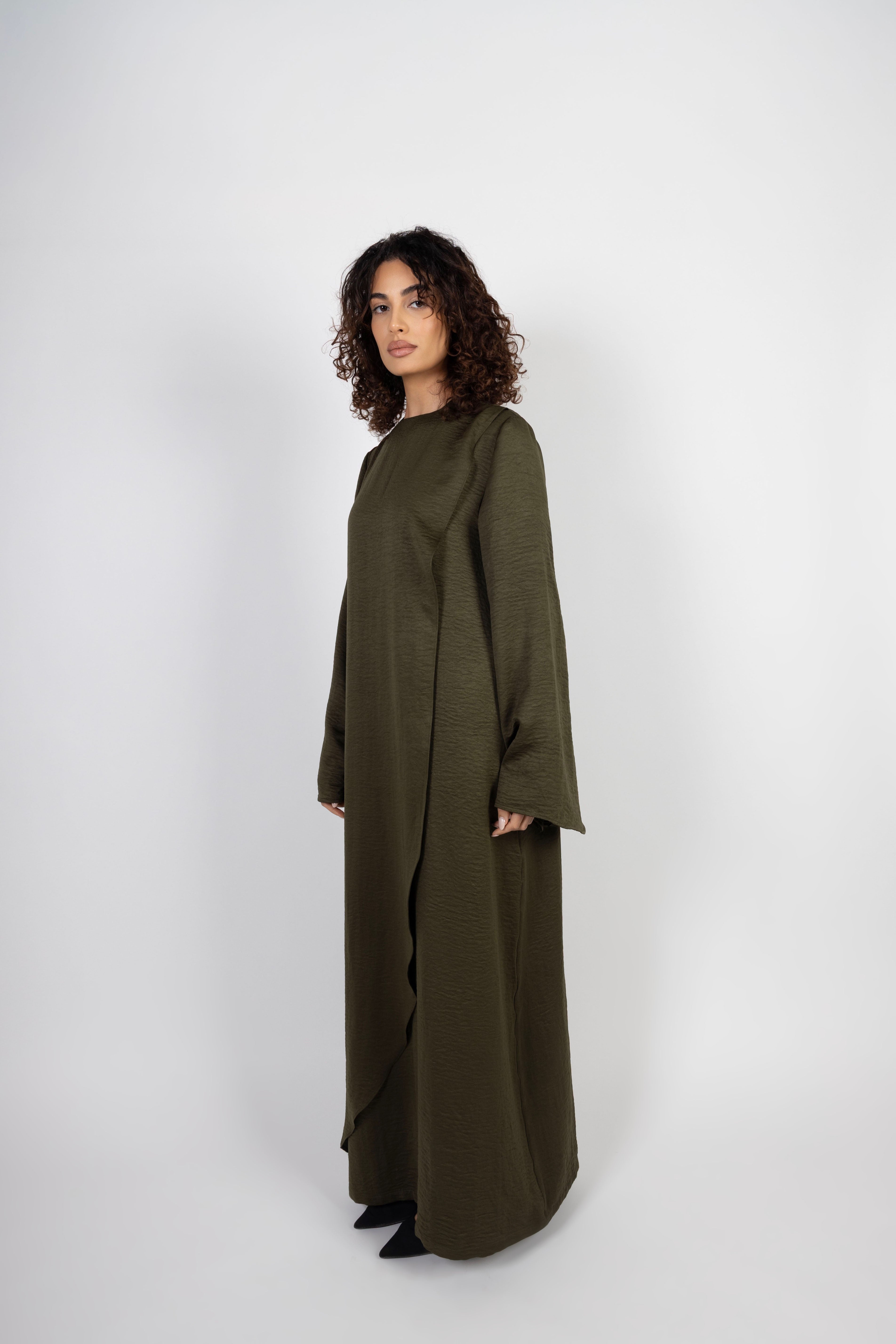 Contour Dress – Olive