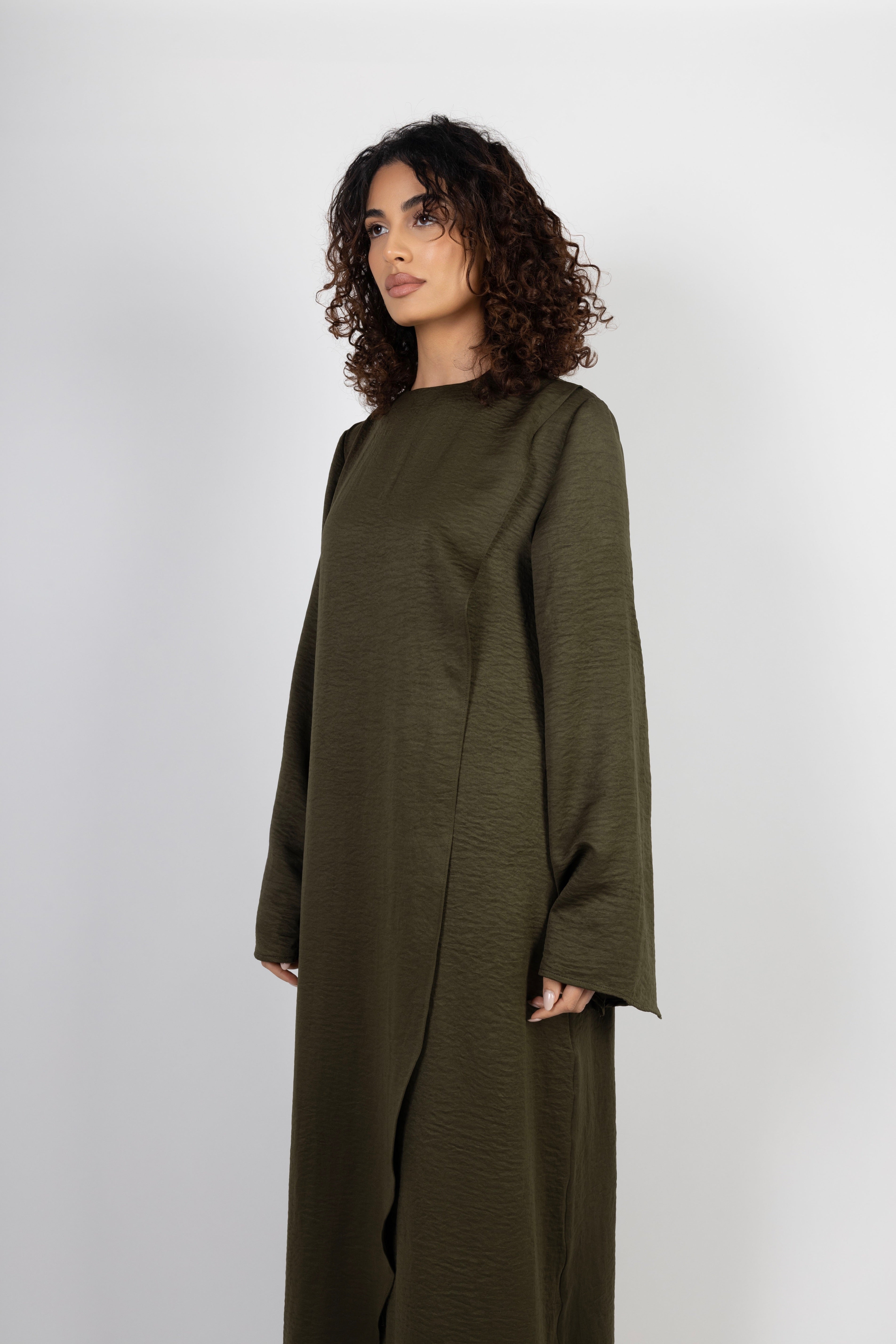 Contour Dress – Olive