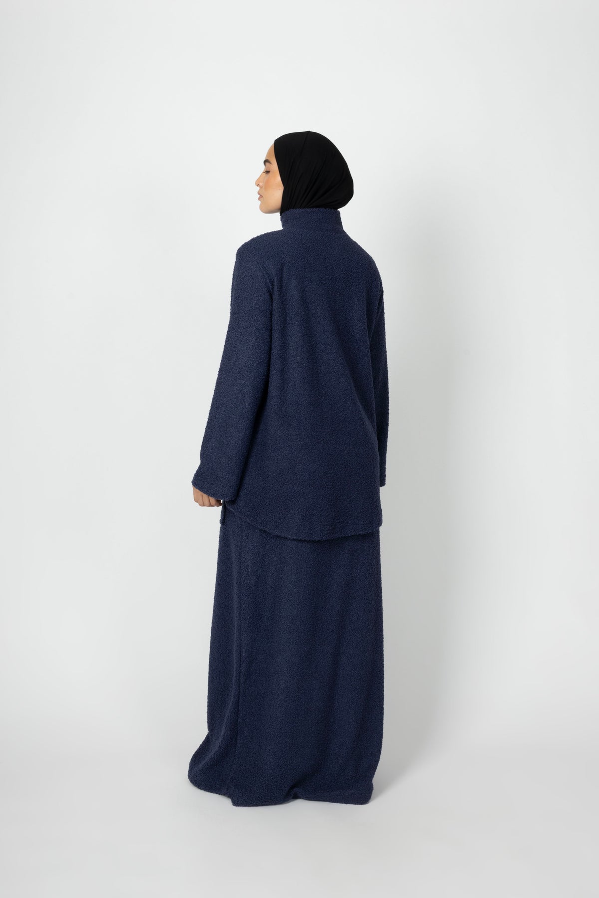 Teddy Co-ord Set - Dusty Navy