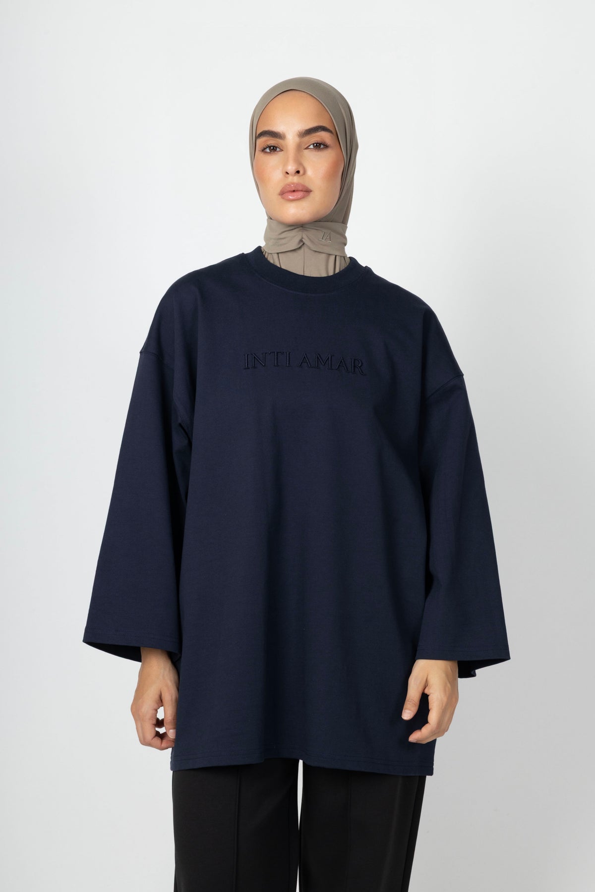 Oversized Essence Shirt - Midnight