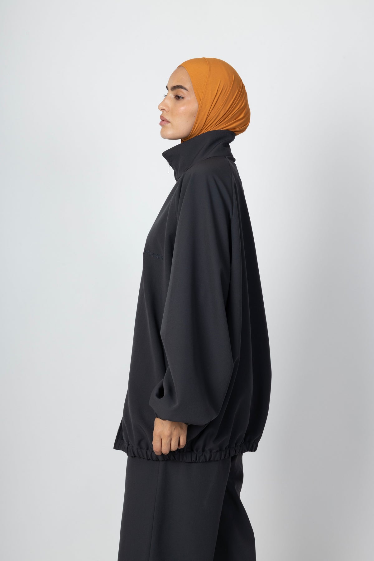 Track Jacket - Charcoal