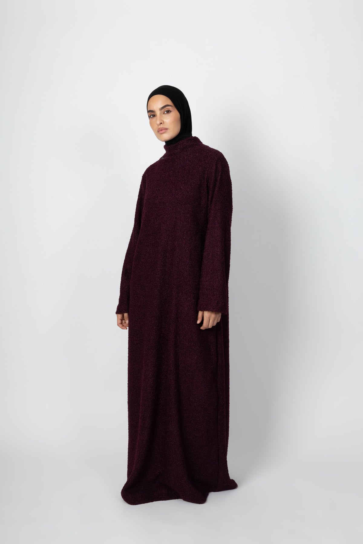 Teddy Dress - Bordeaux