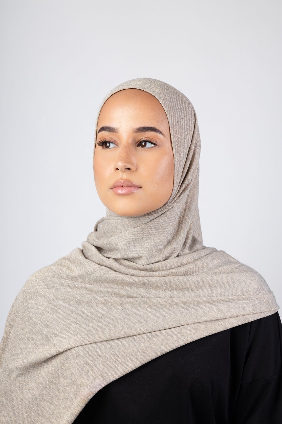 Luma Glow Hijab - Oat