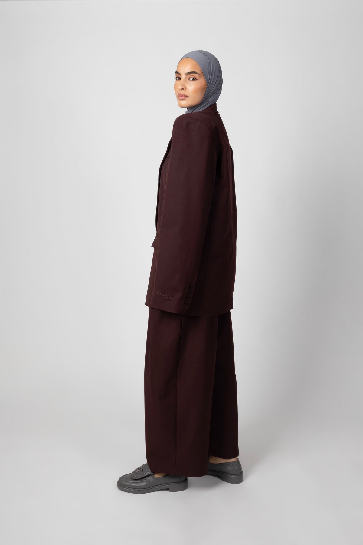 Statement Blazer - Bordeaux