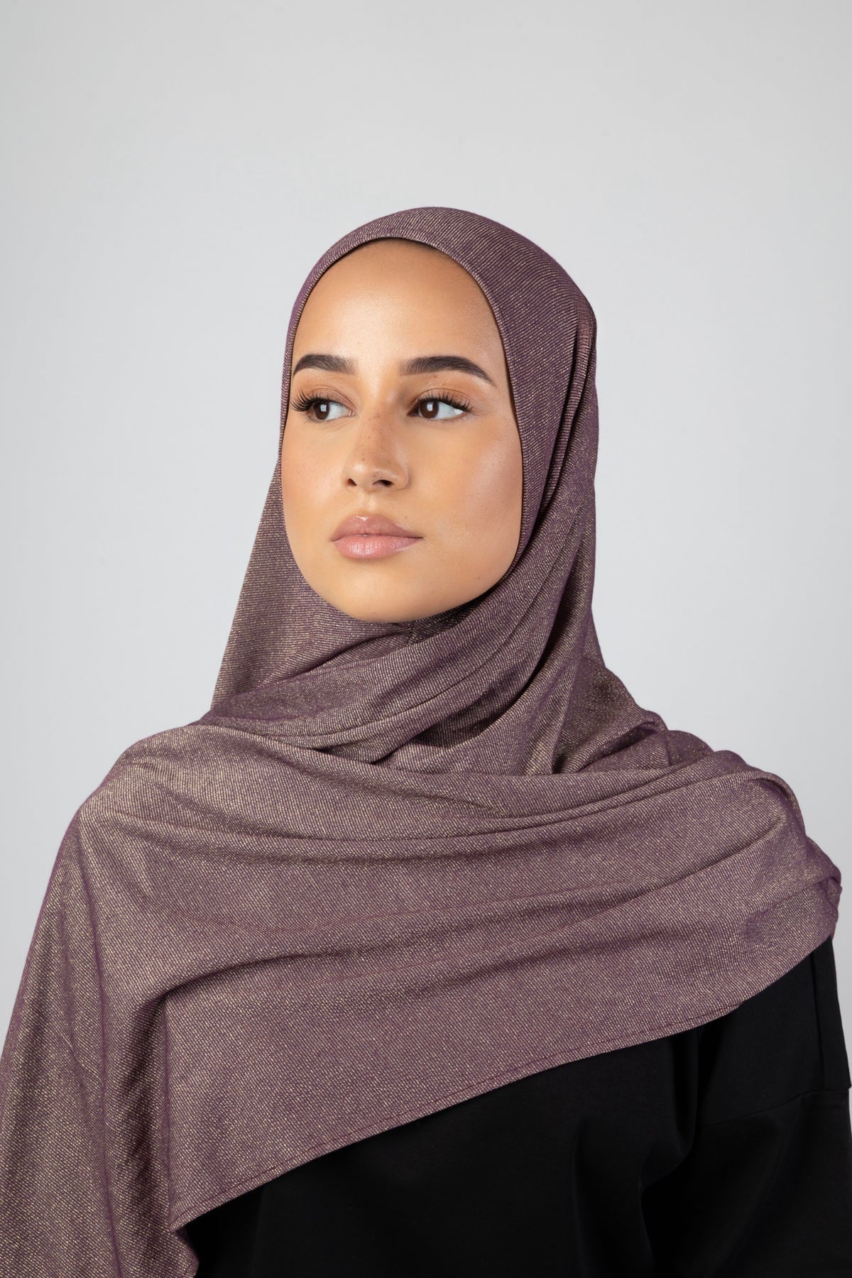Luma Glow Hijab - Berry