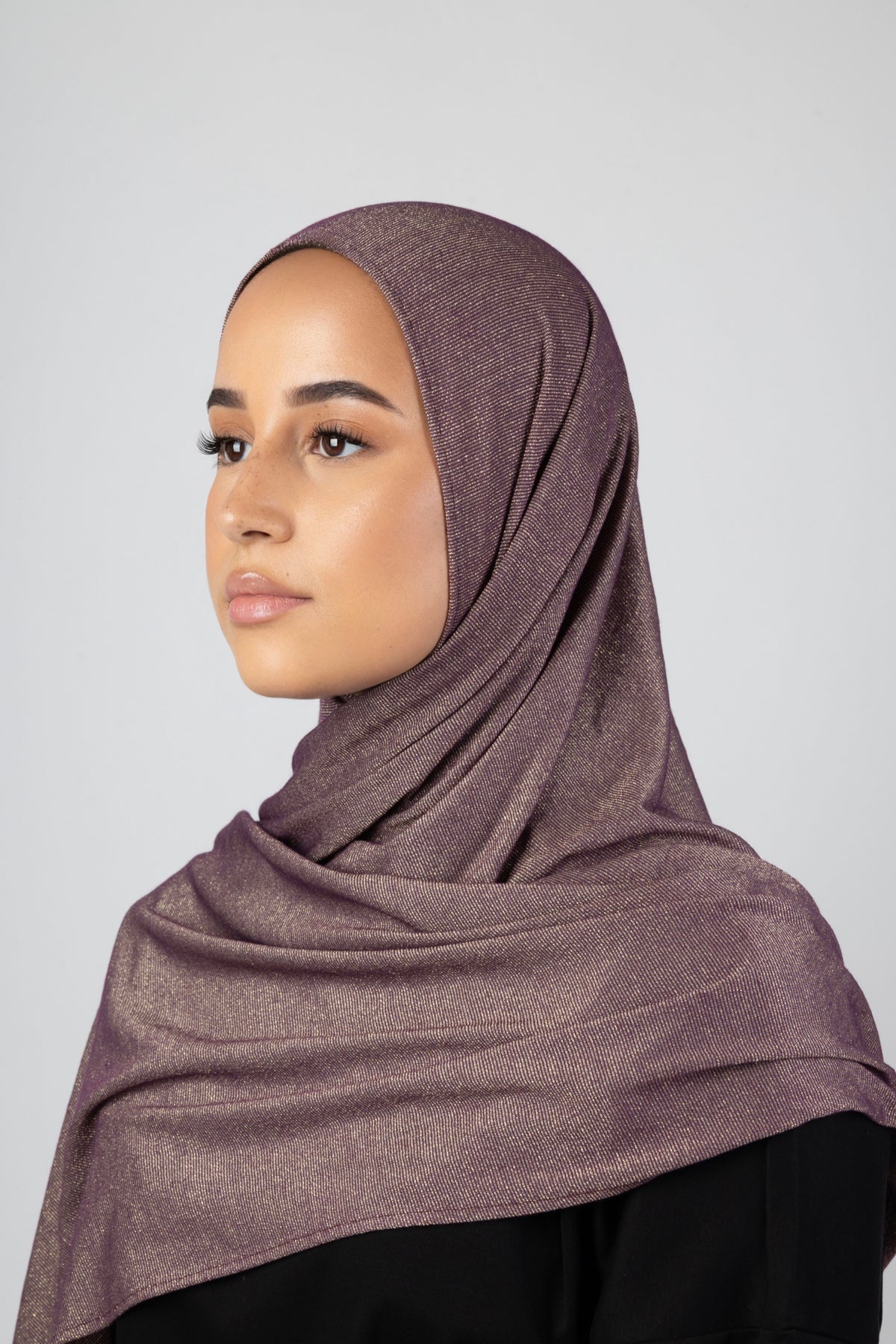 Luma Glow Hijab - Berry