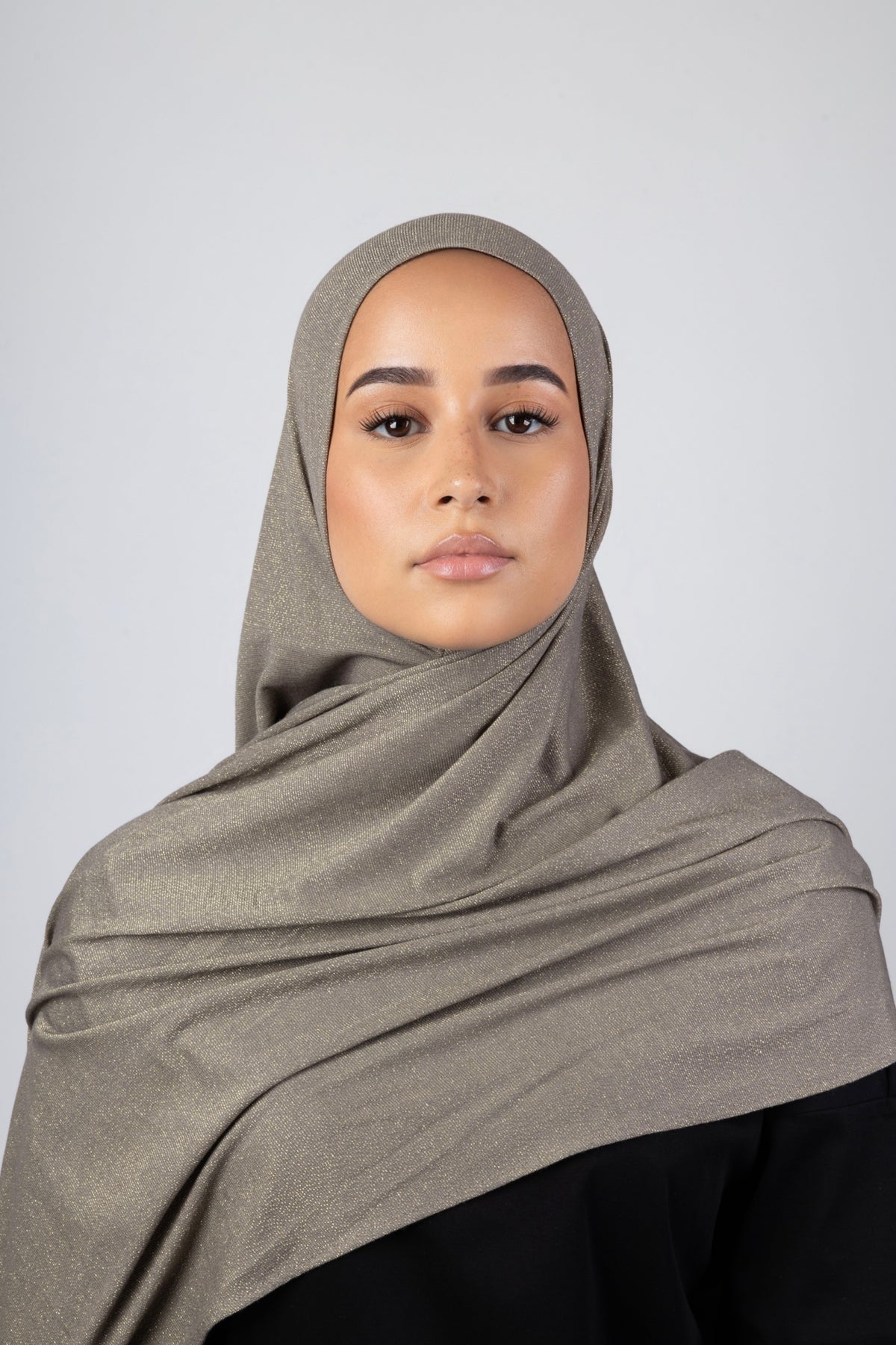 Luma Glow Hijab - Olive