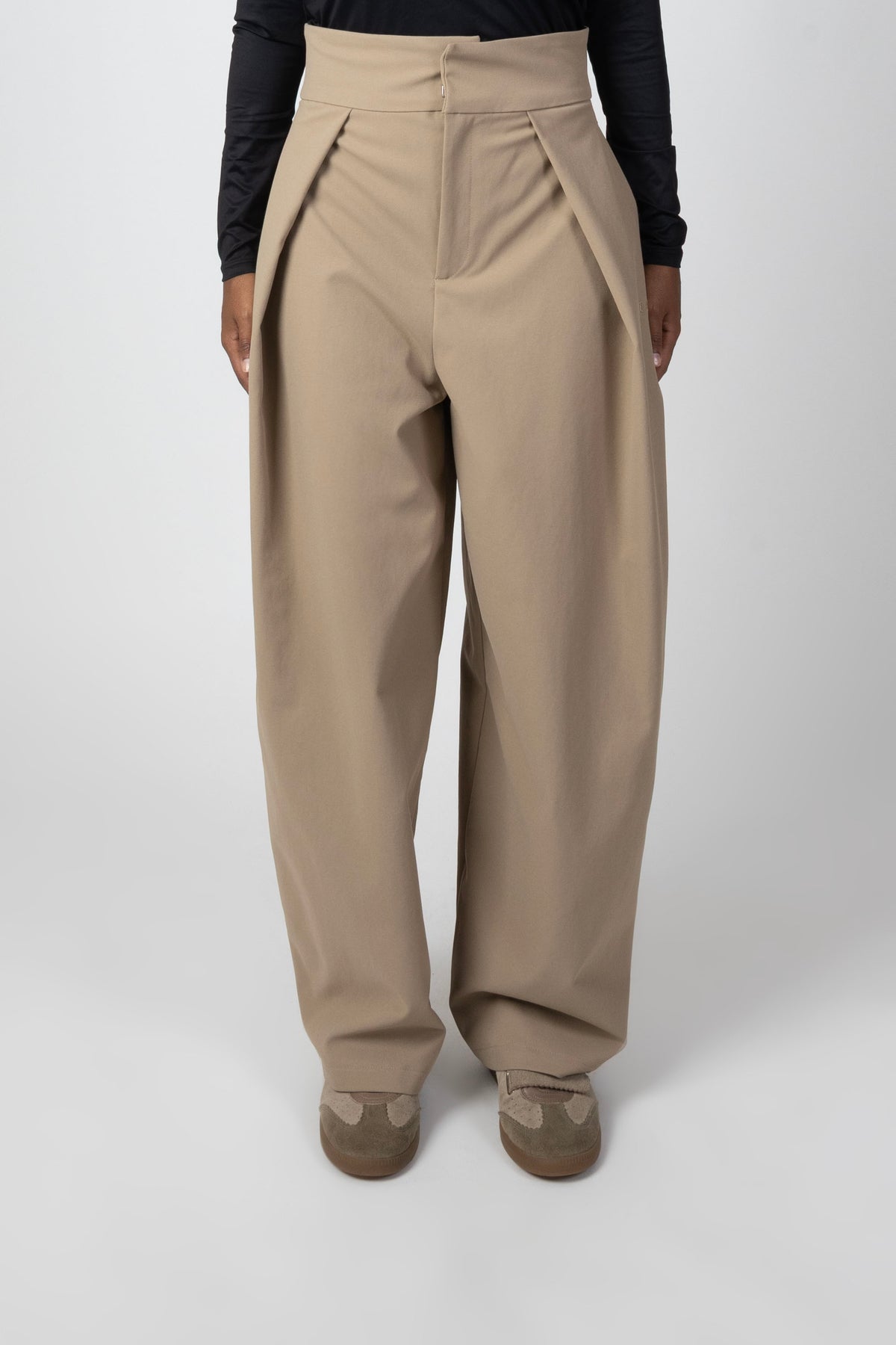 Statement Trousers - Sand