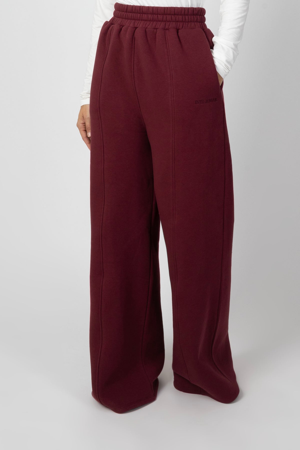 Soft Lounge Pants - Bordeaux