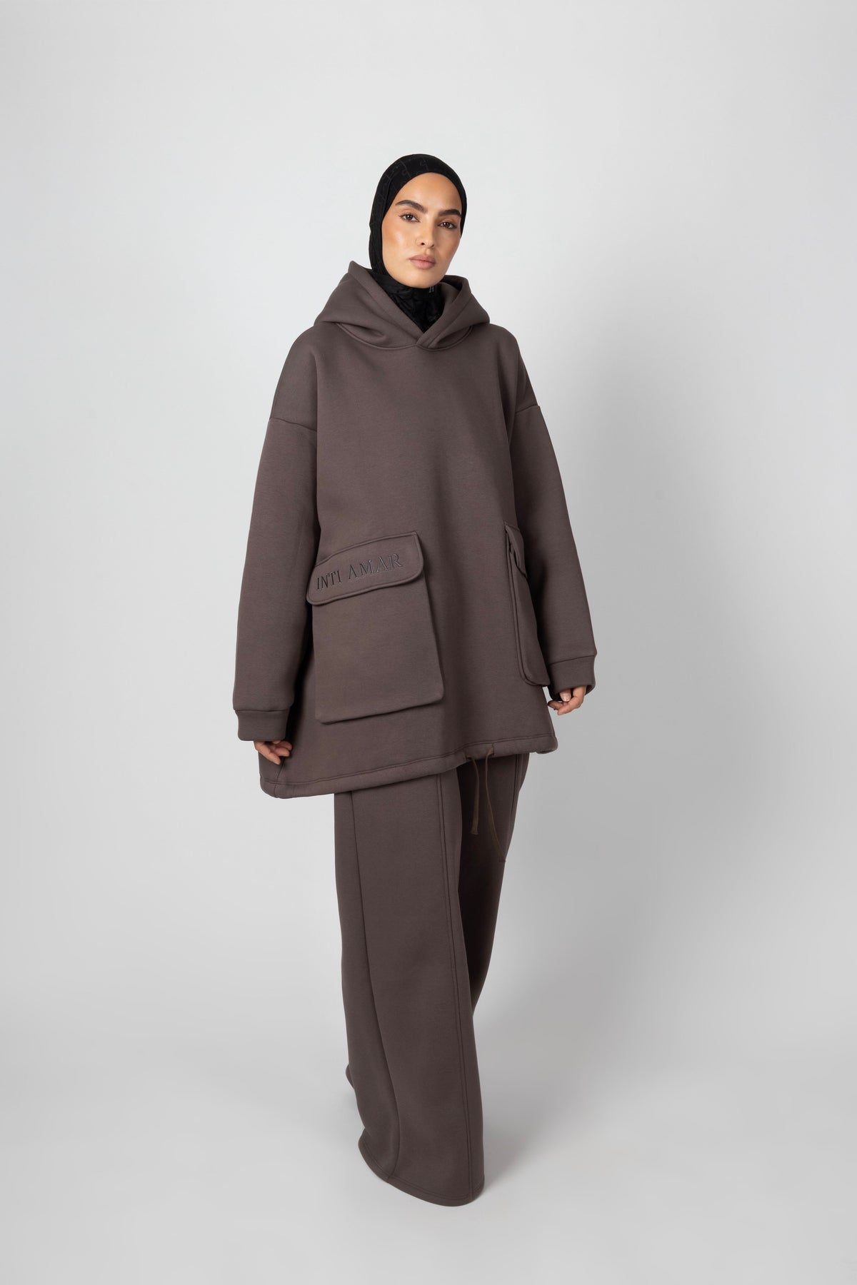 Soft Lounge Pocket Hoodie - Mushroom