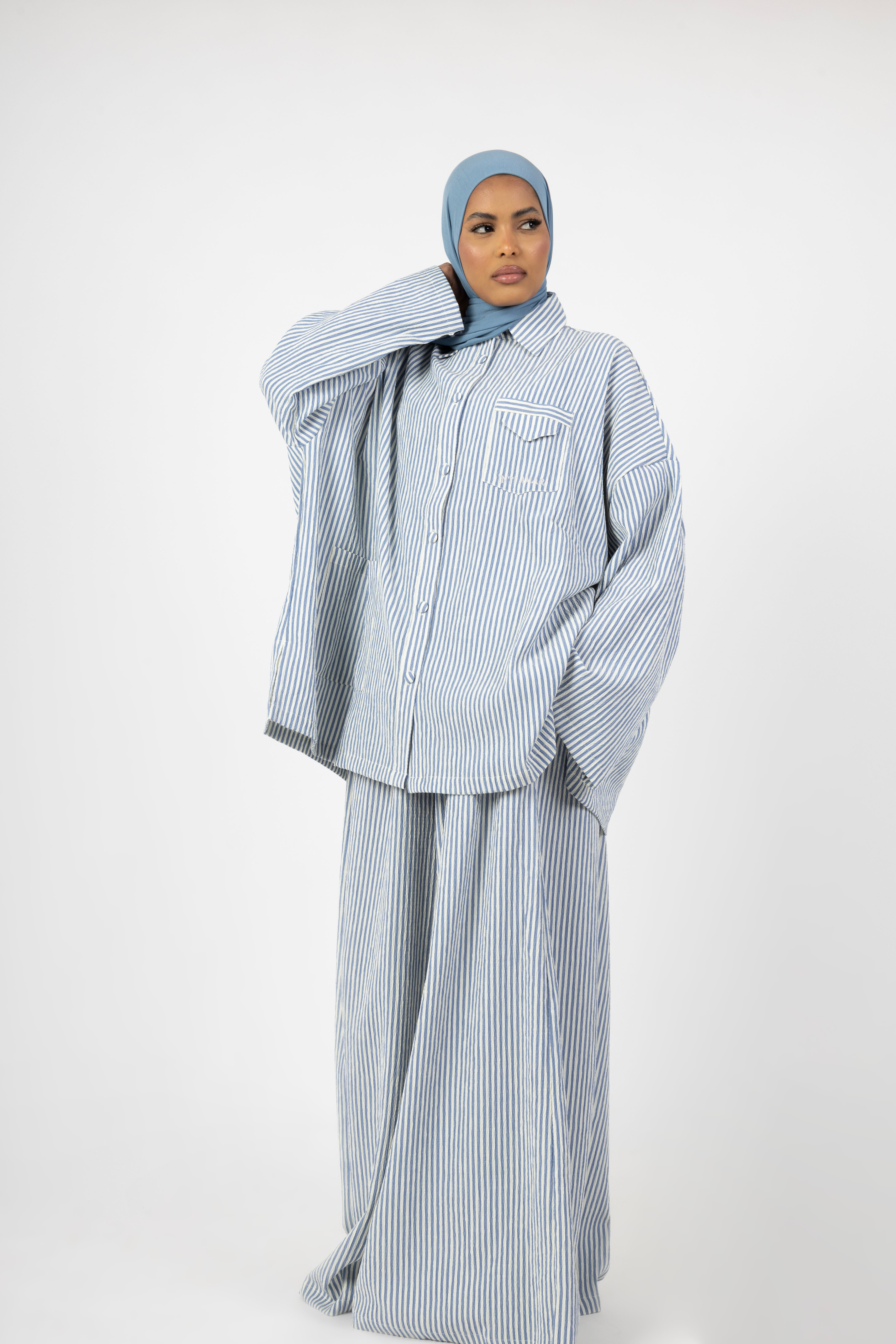 Solea Stripe Twinset - Coast