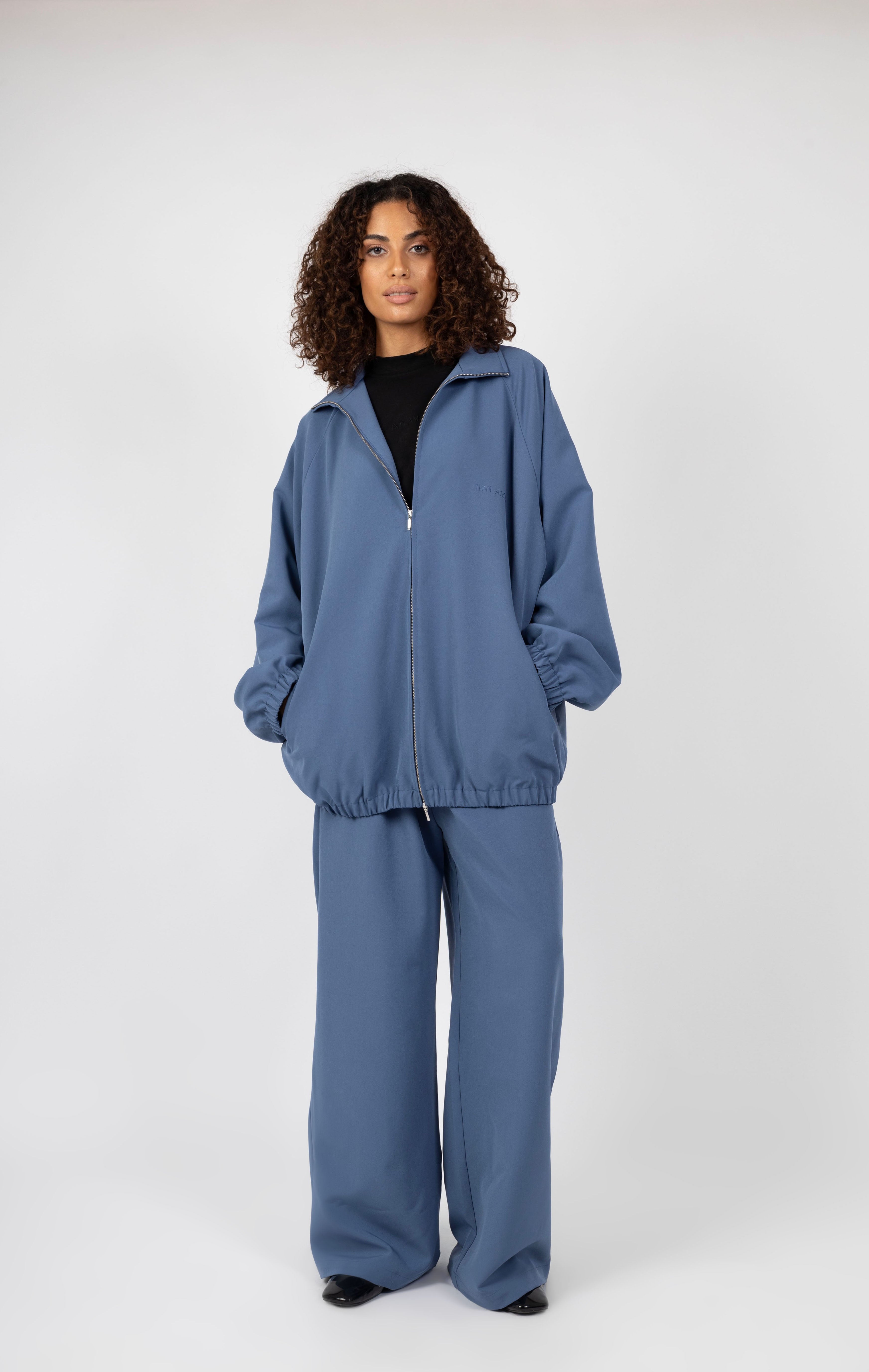 Track Jacket - Steel