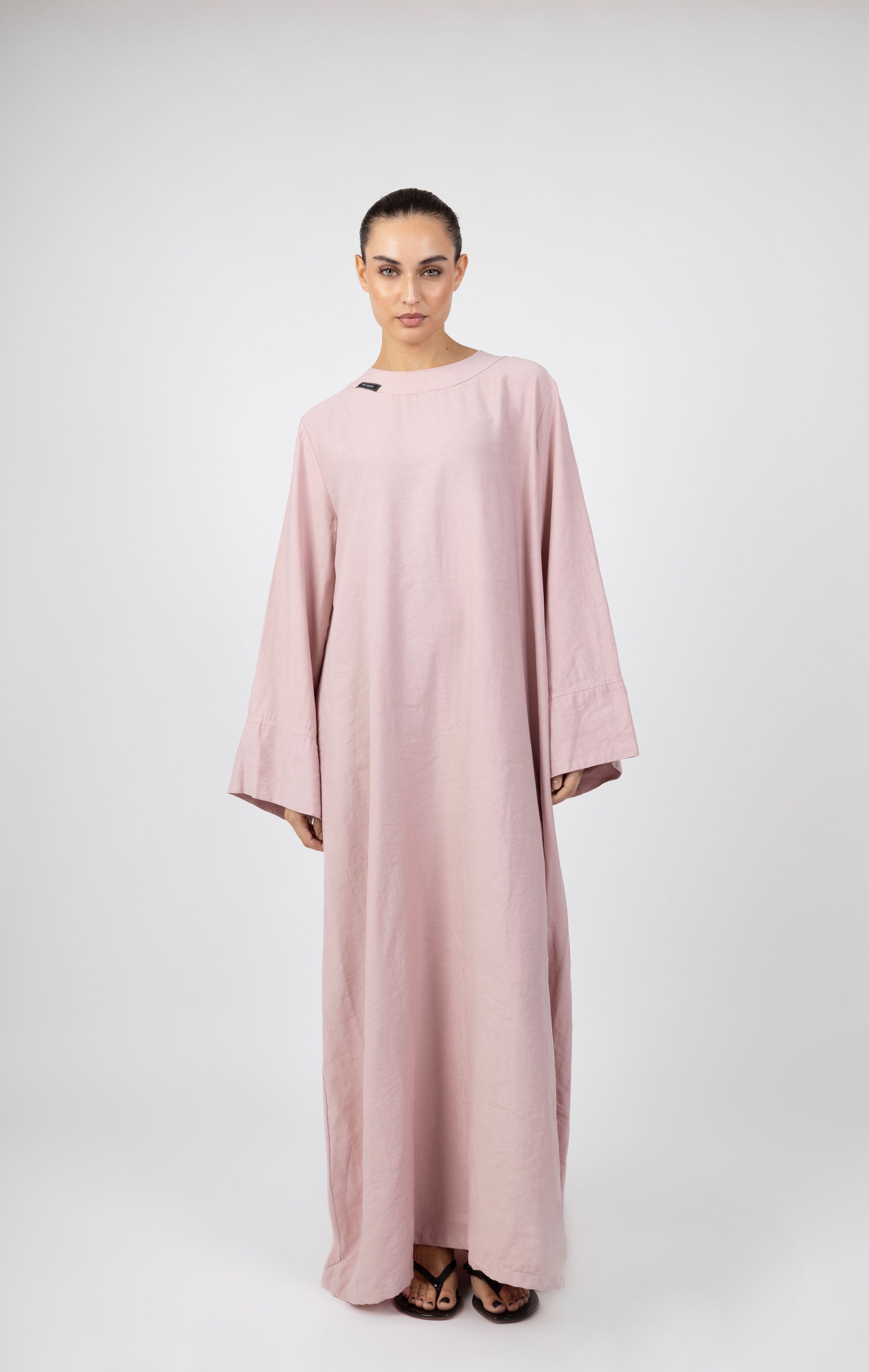 Abaya Signature - Baby Pink