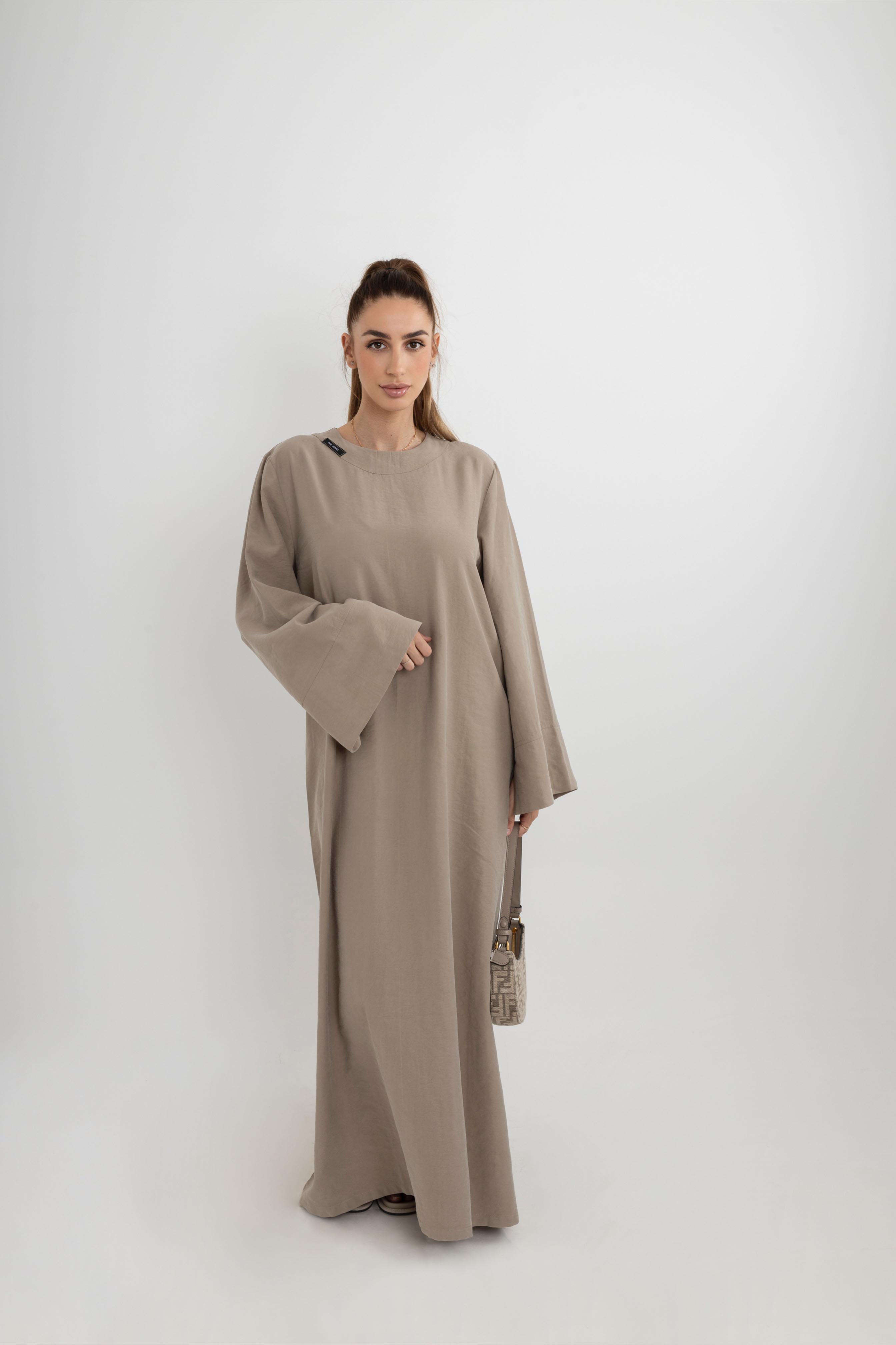 Abaya Signature - Taupe