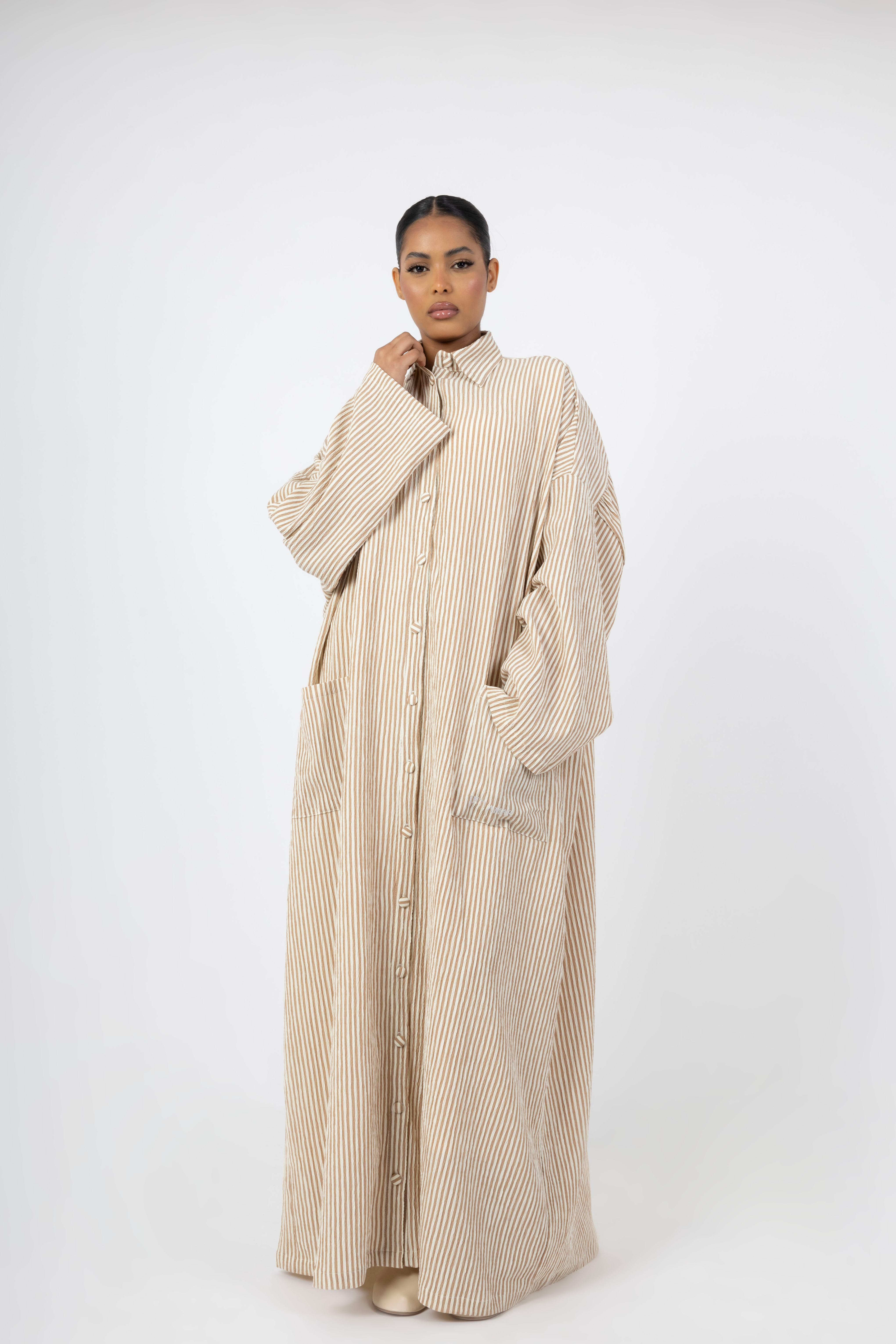 Solea Stripe Dress - Dune