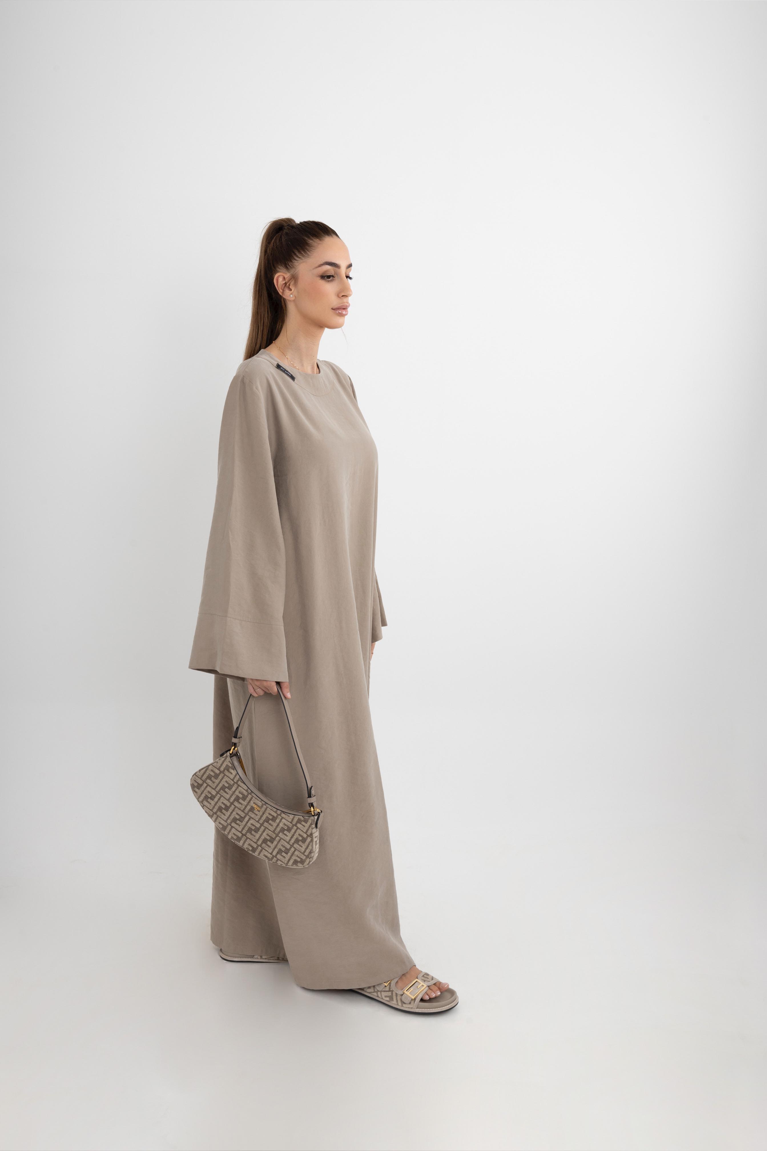 Abaya Signature - Taupe