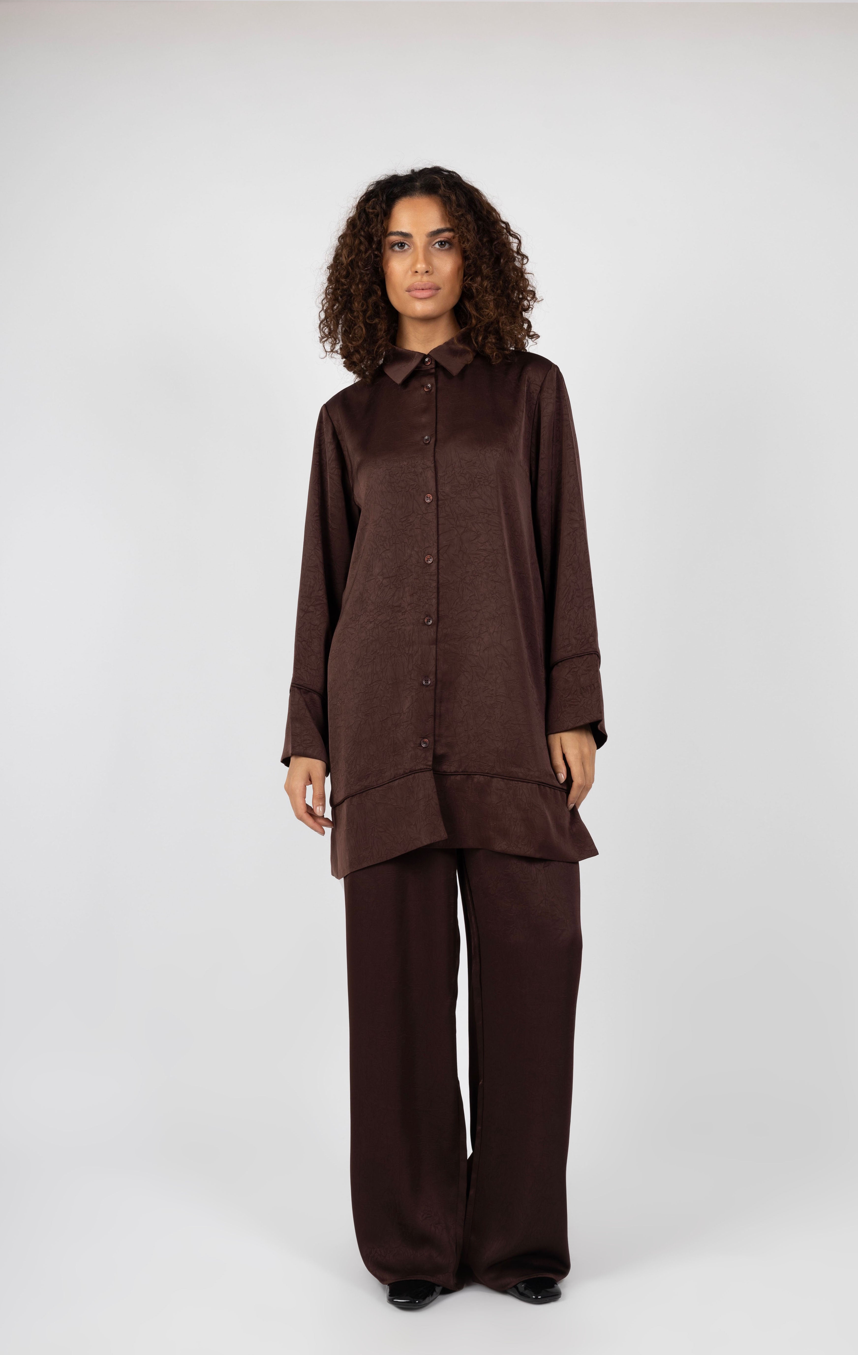 Twinset Crushed Flow - Mocha