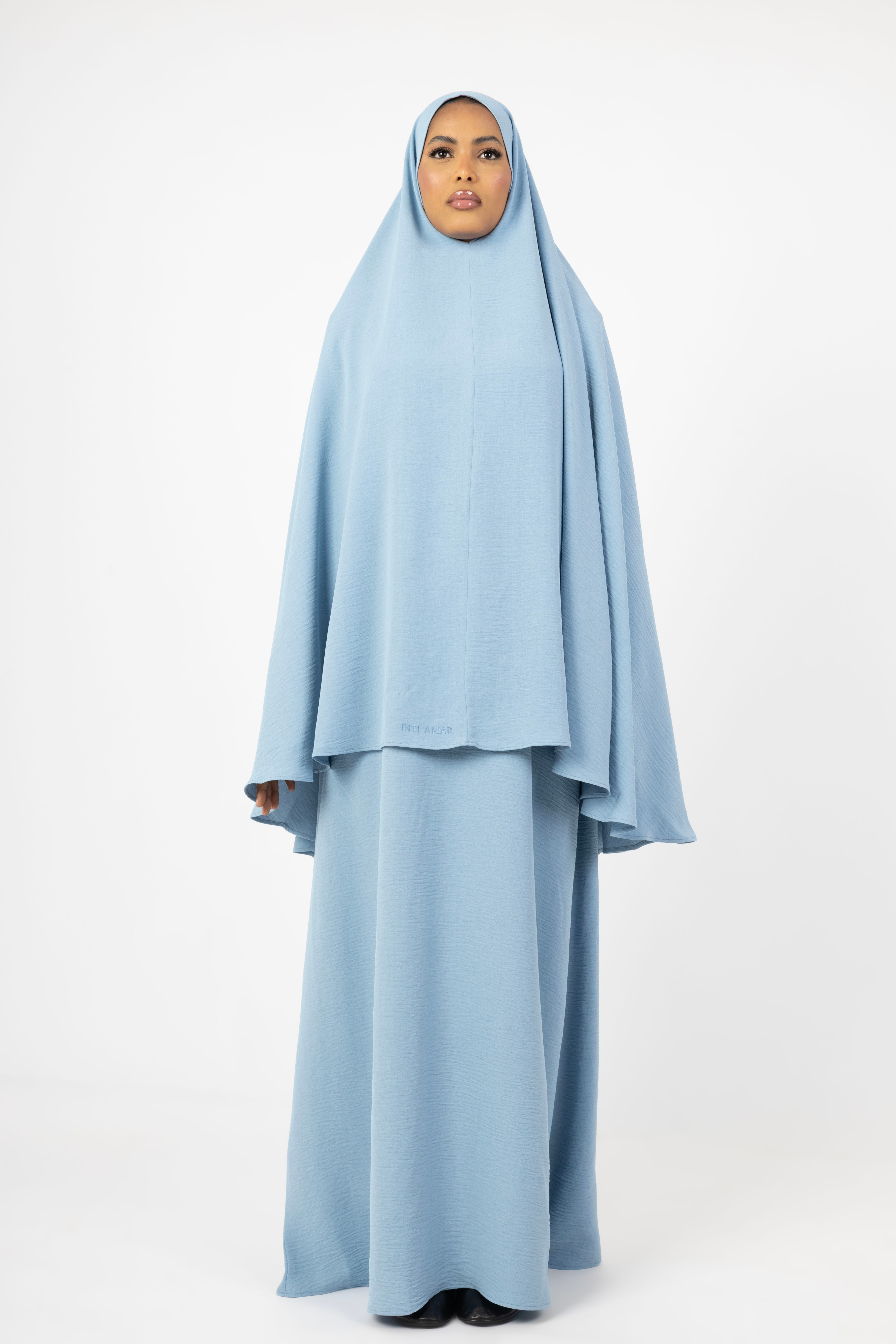 Essence Khimar Set - Baby Blue