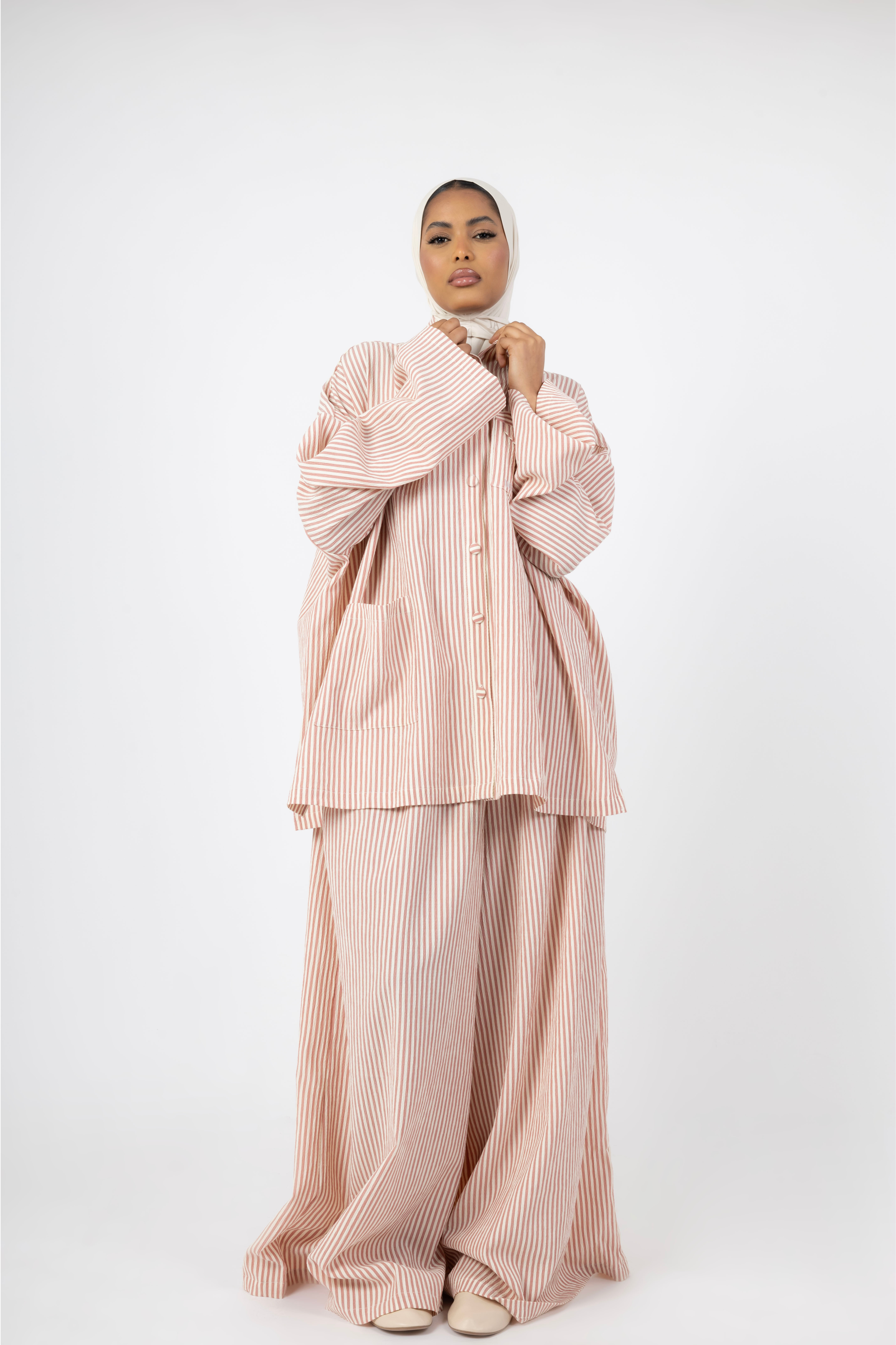 Solea Stripe Twinset - Sienna