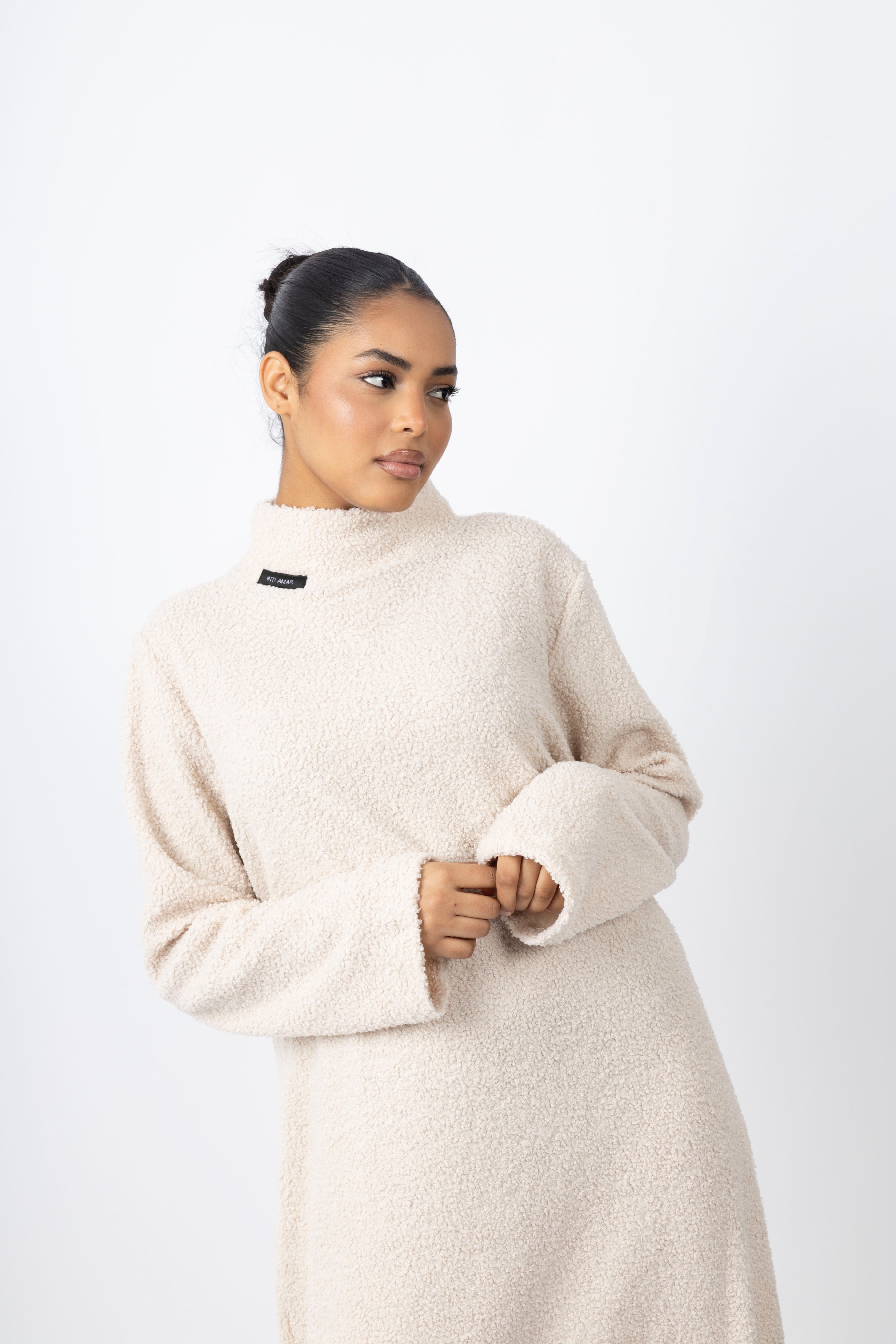 Teddy Dress - Off-white