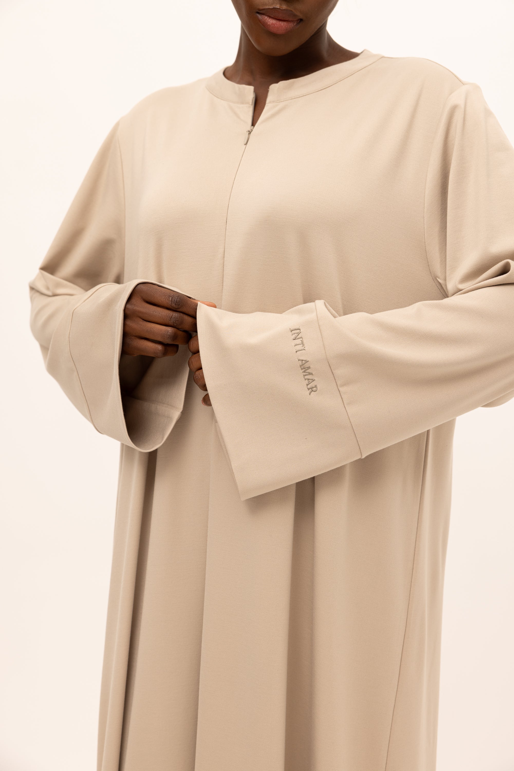 Bamboo Khimar Set - Silk Sand