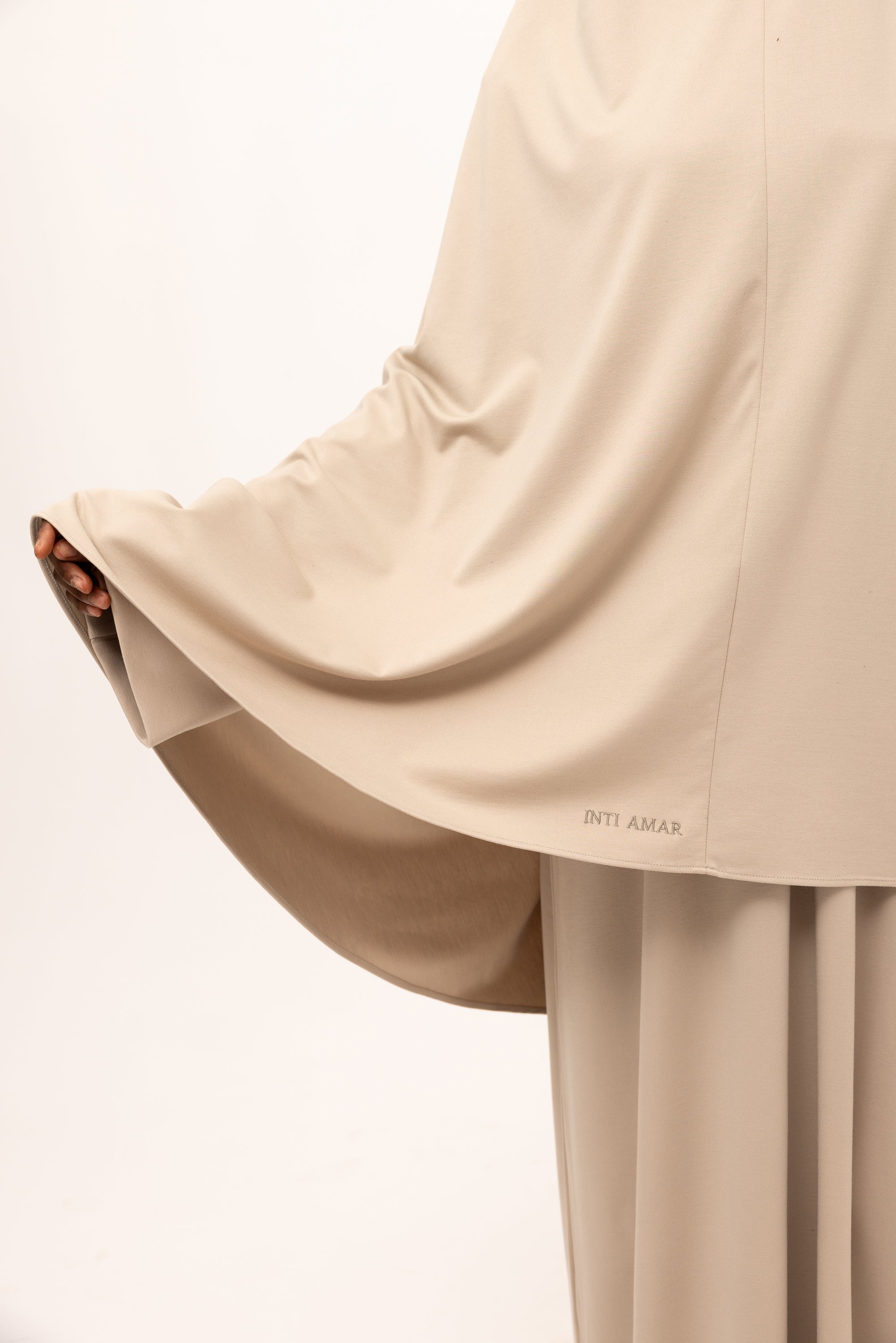 Bamboo Khimar Set - Silk Sand