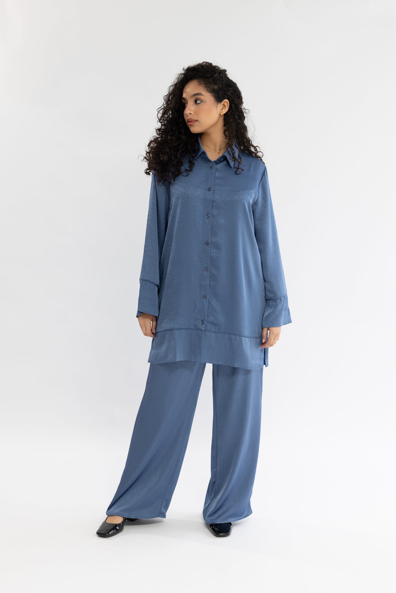 Twinset Crushed Flow - Blue Sky