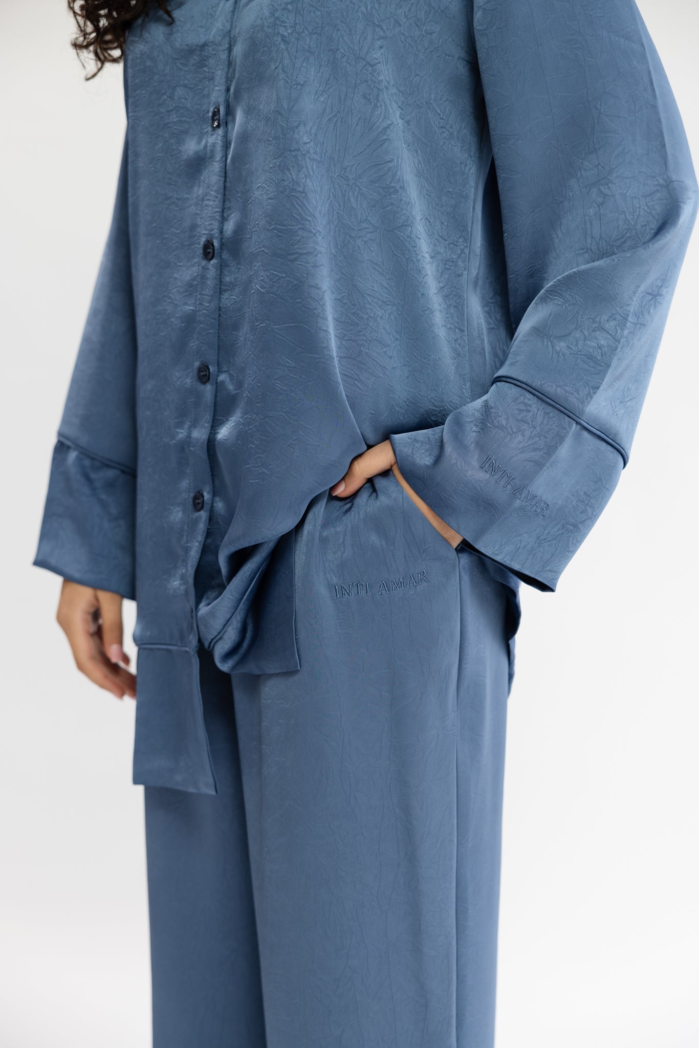 Twinset Crushed Flow - Blue Sky