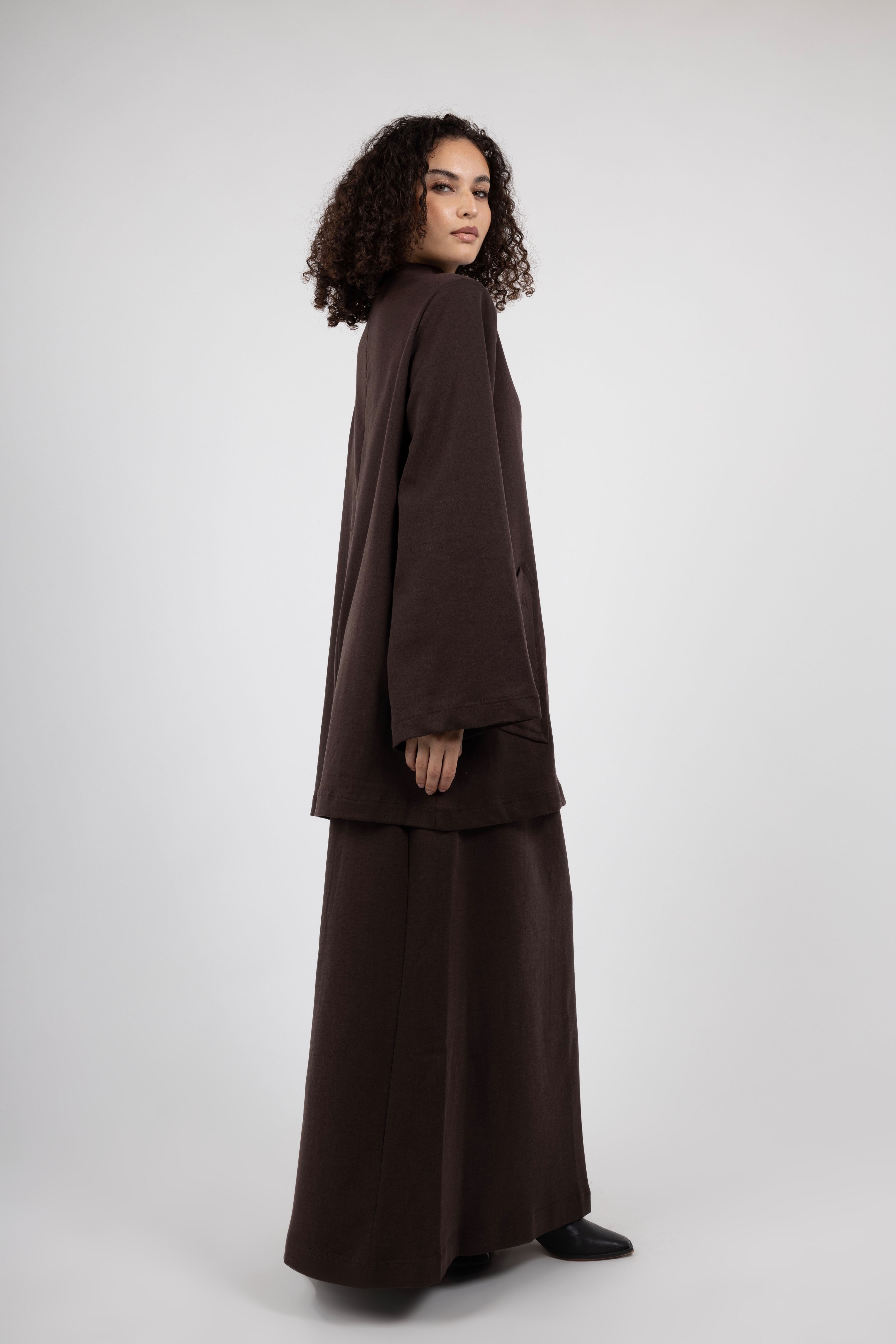 Atelier High Neck Set – Walnut