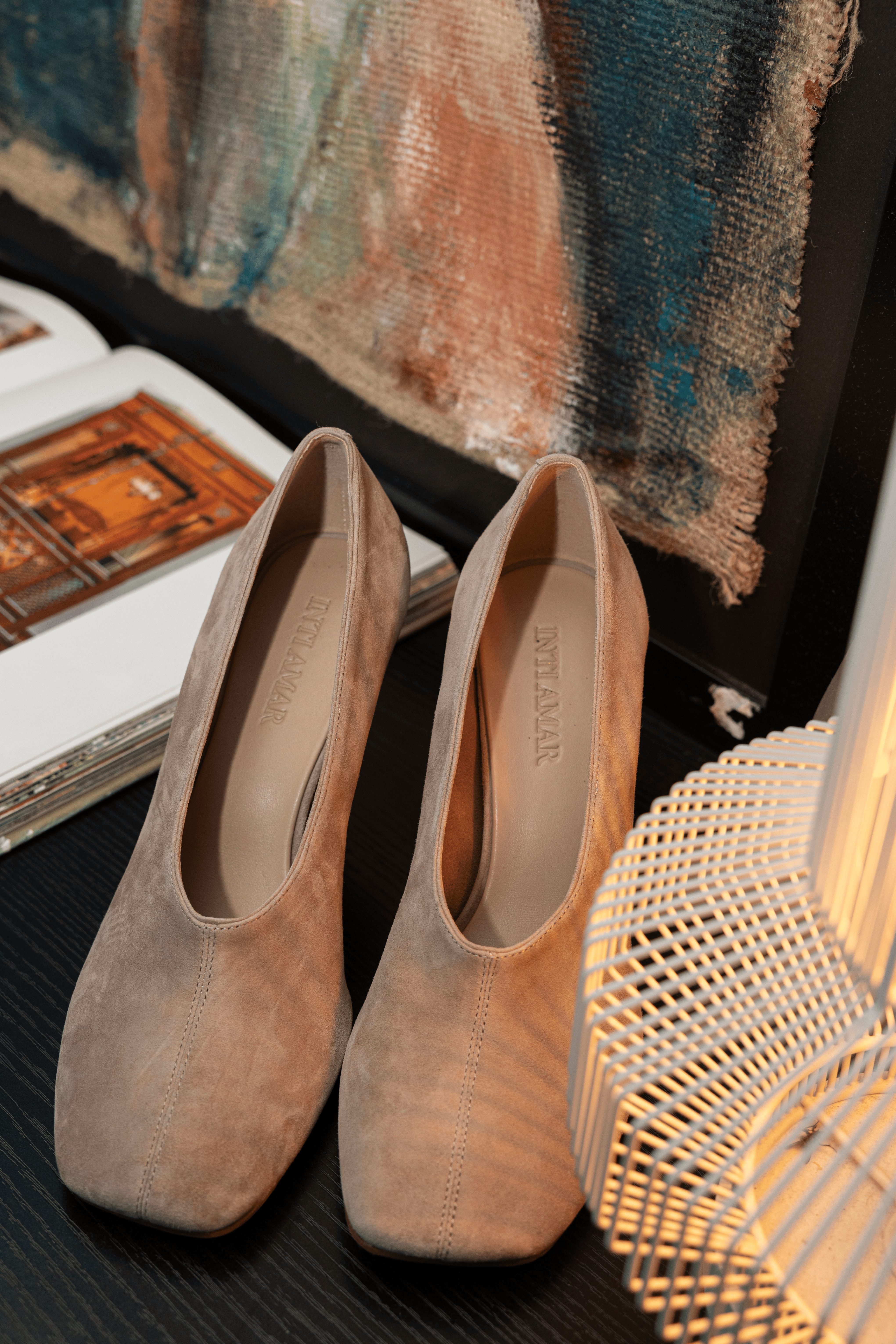 The Arc Pump Suede - Beige