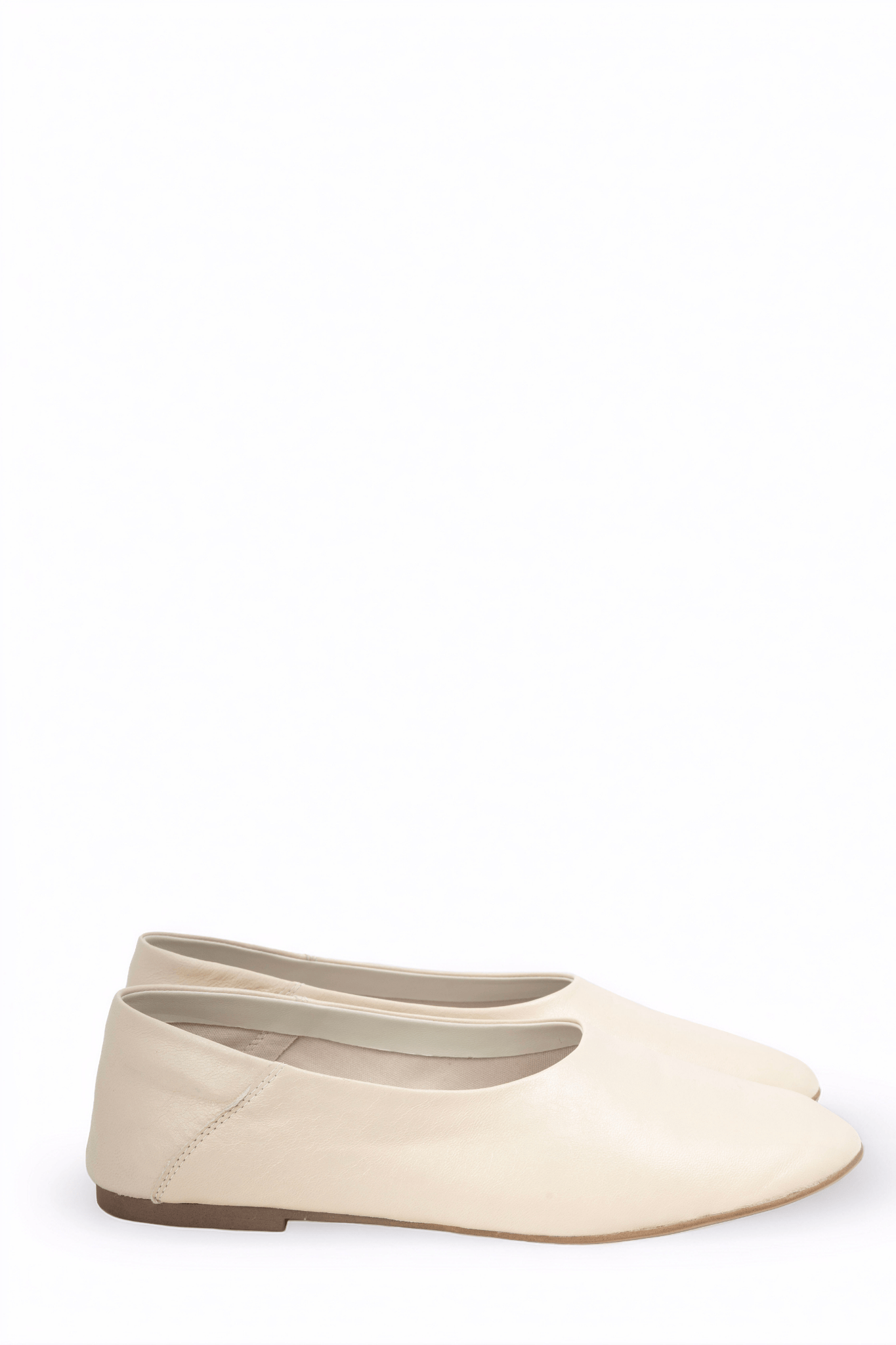 Anfa Flat Leather - Off White