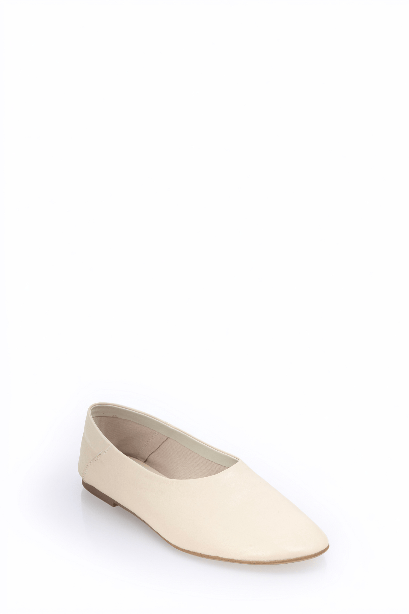 Anfa Flat Leather - Off White