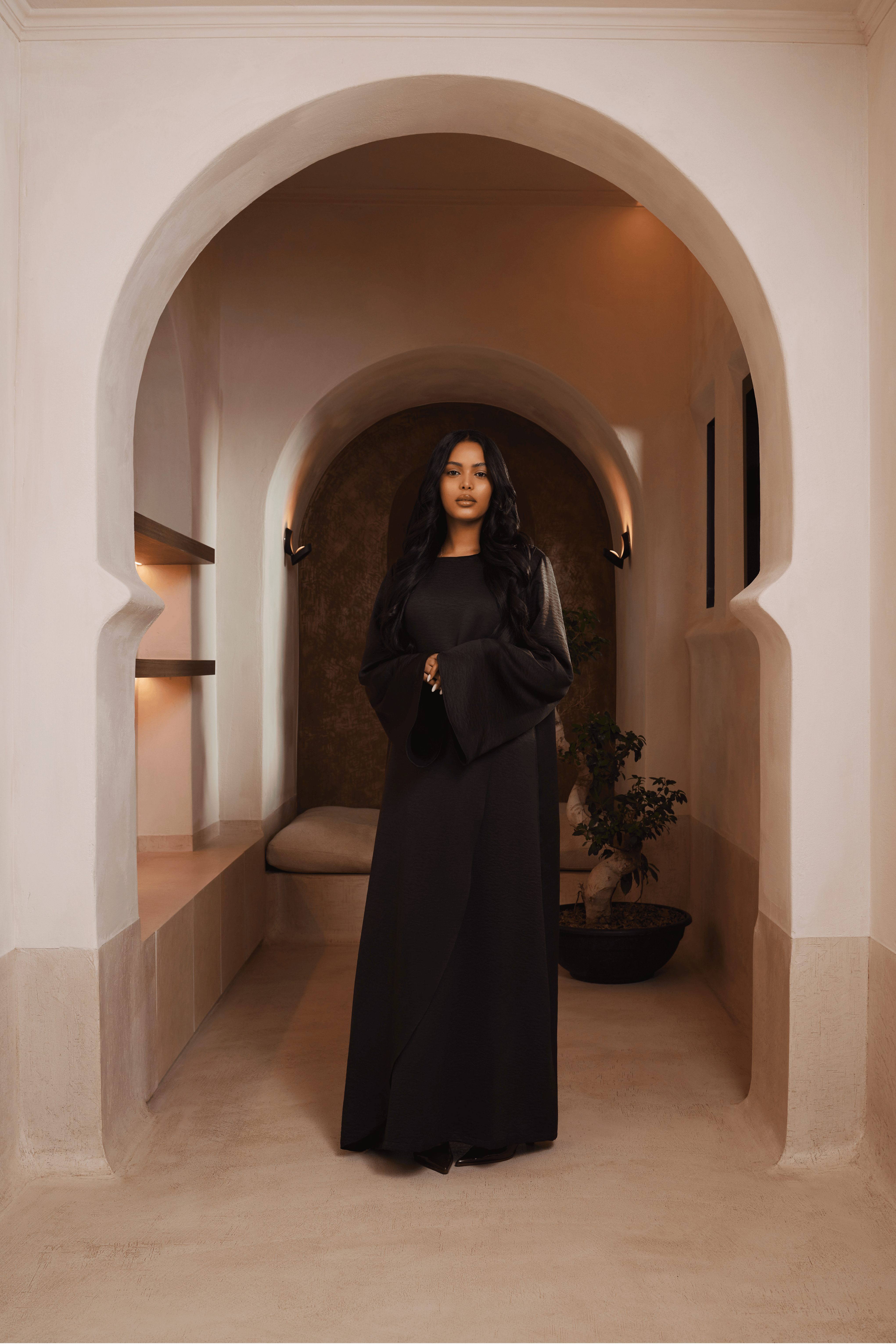 Contour Dress – Black