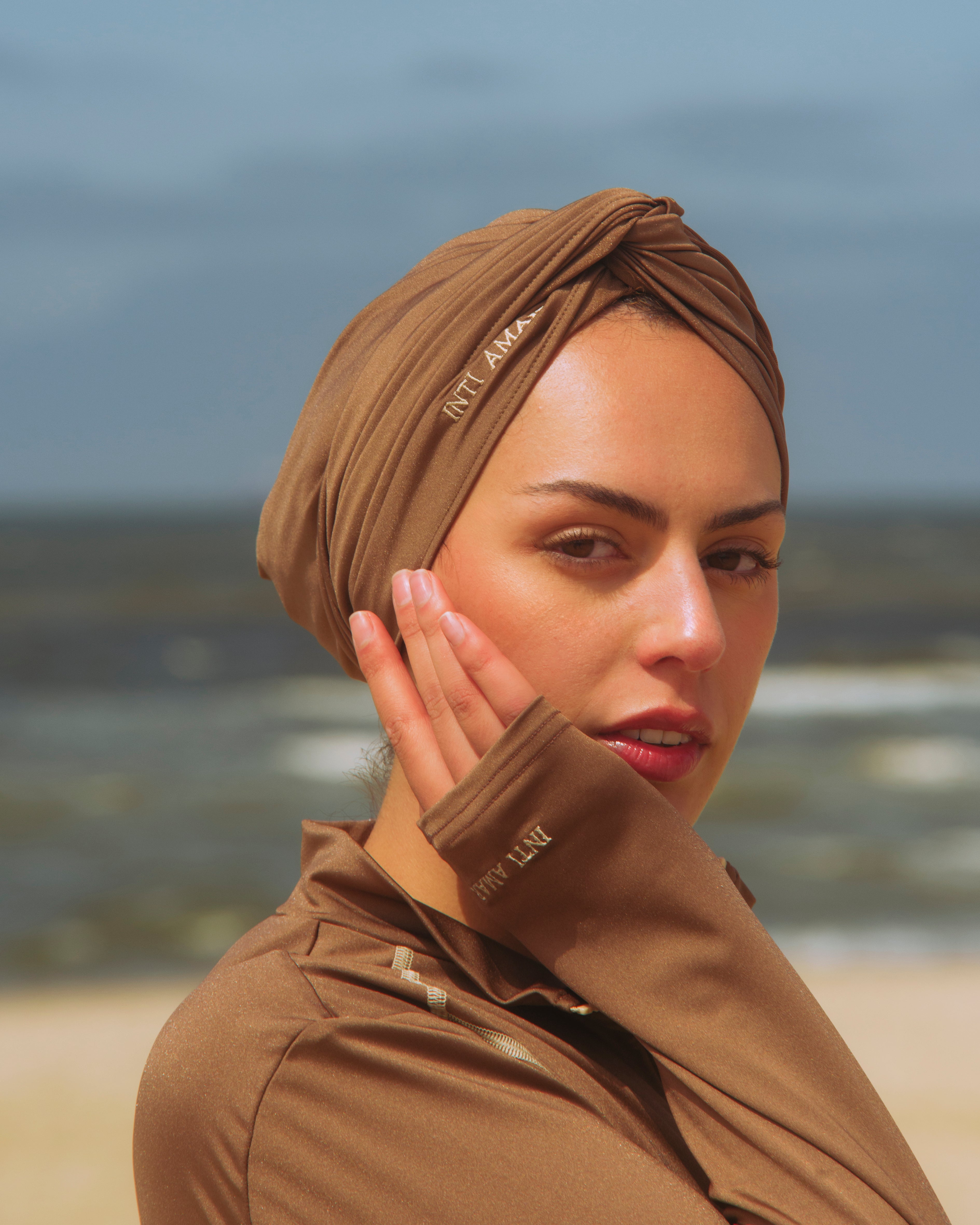 Burkini Turban - Mocha