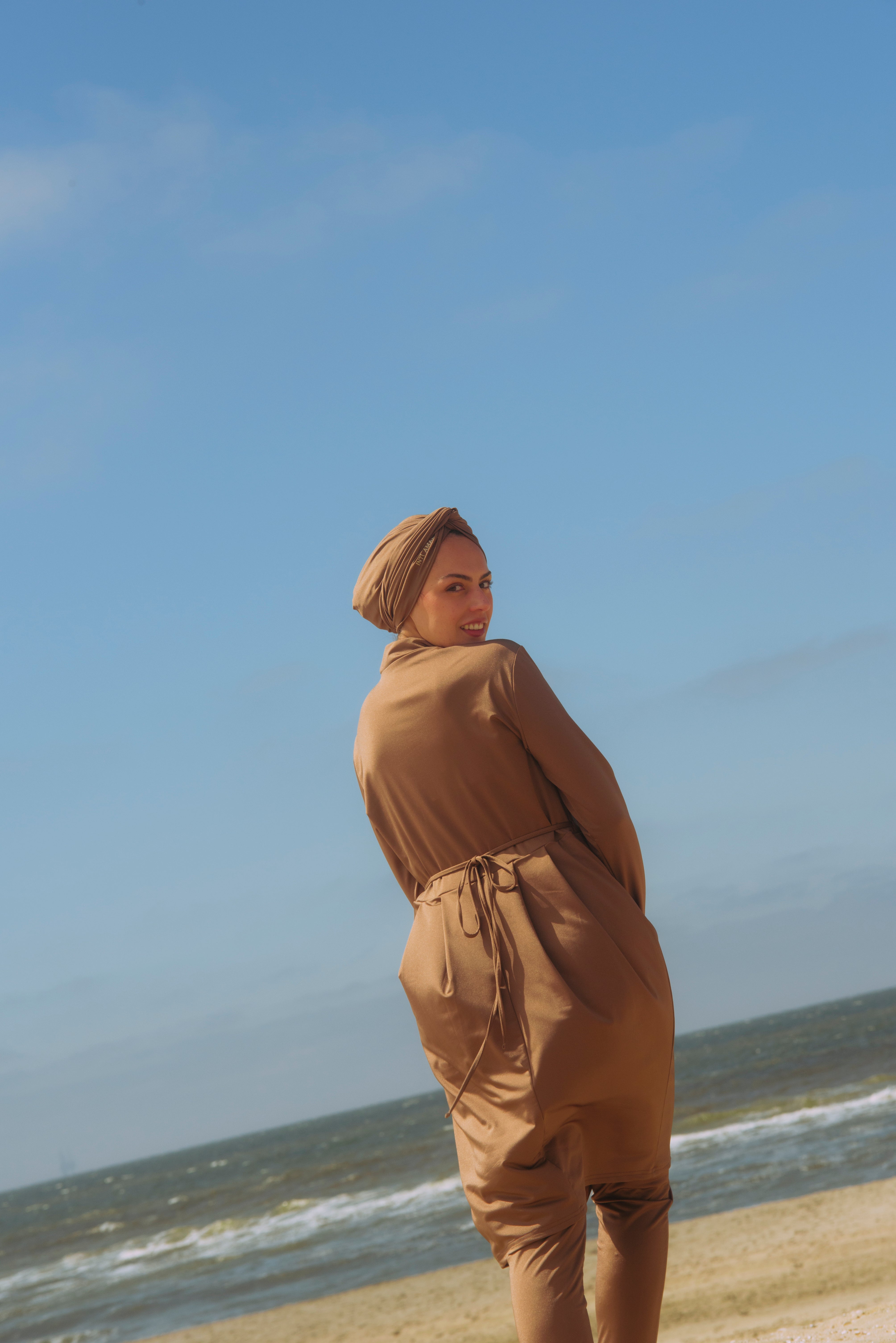 Burkini Turban - Mocha