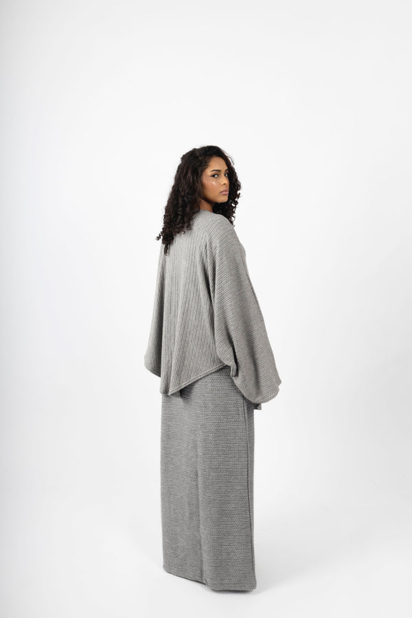 ABAYA Knitted - Grey