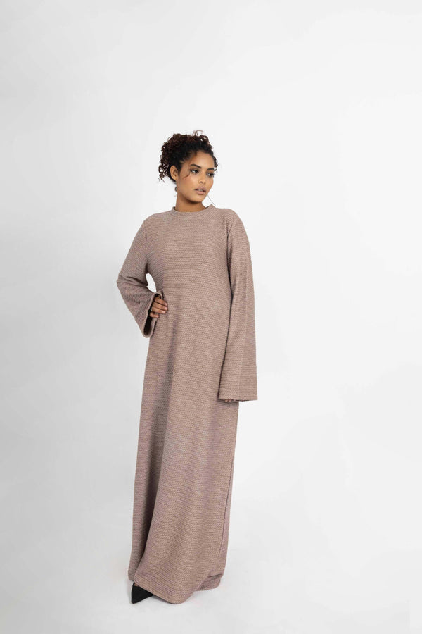 ABAYA Knitted - Sand