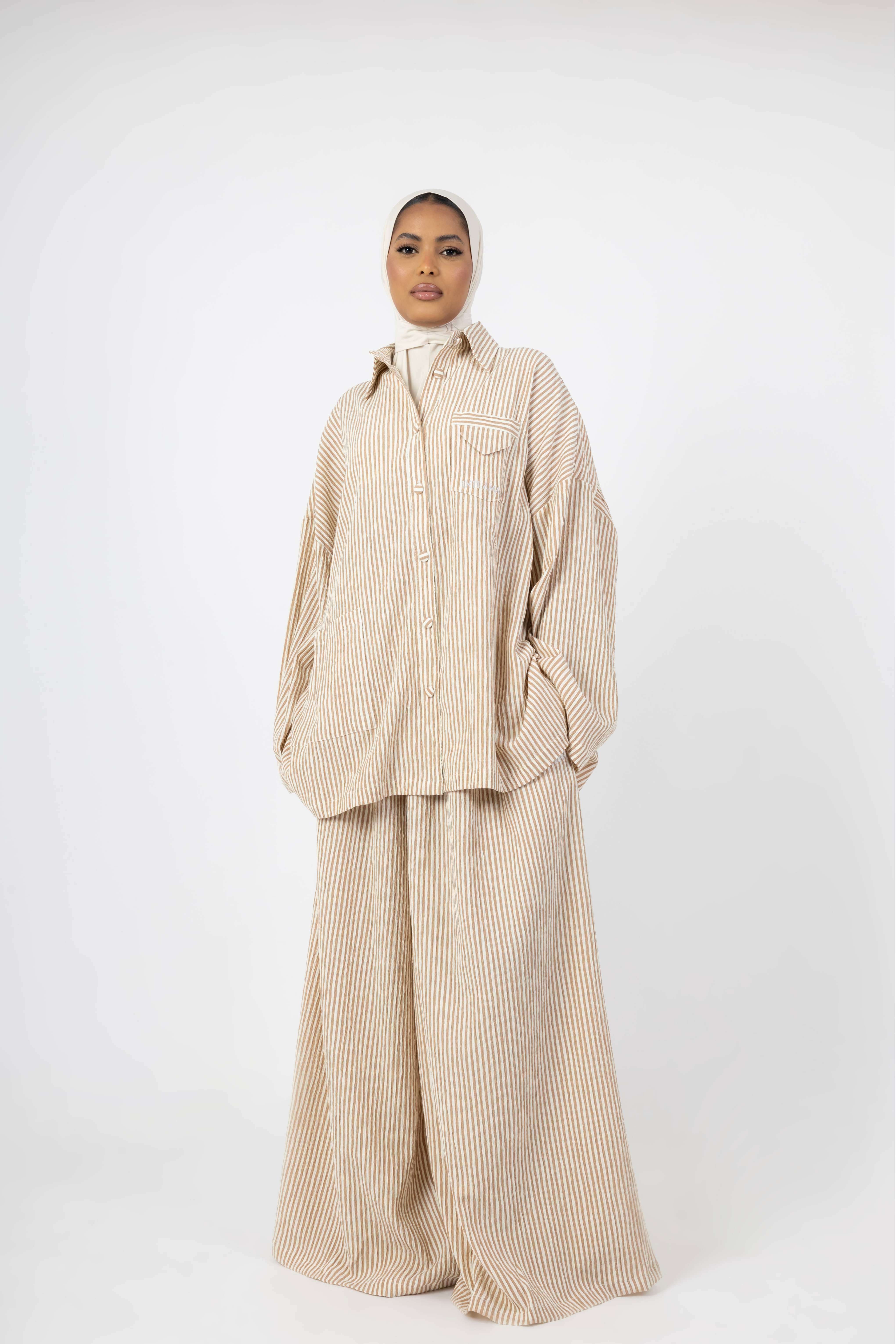 Solea Stripe Twinset - Dune
