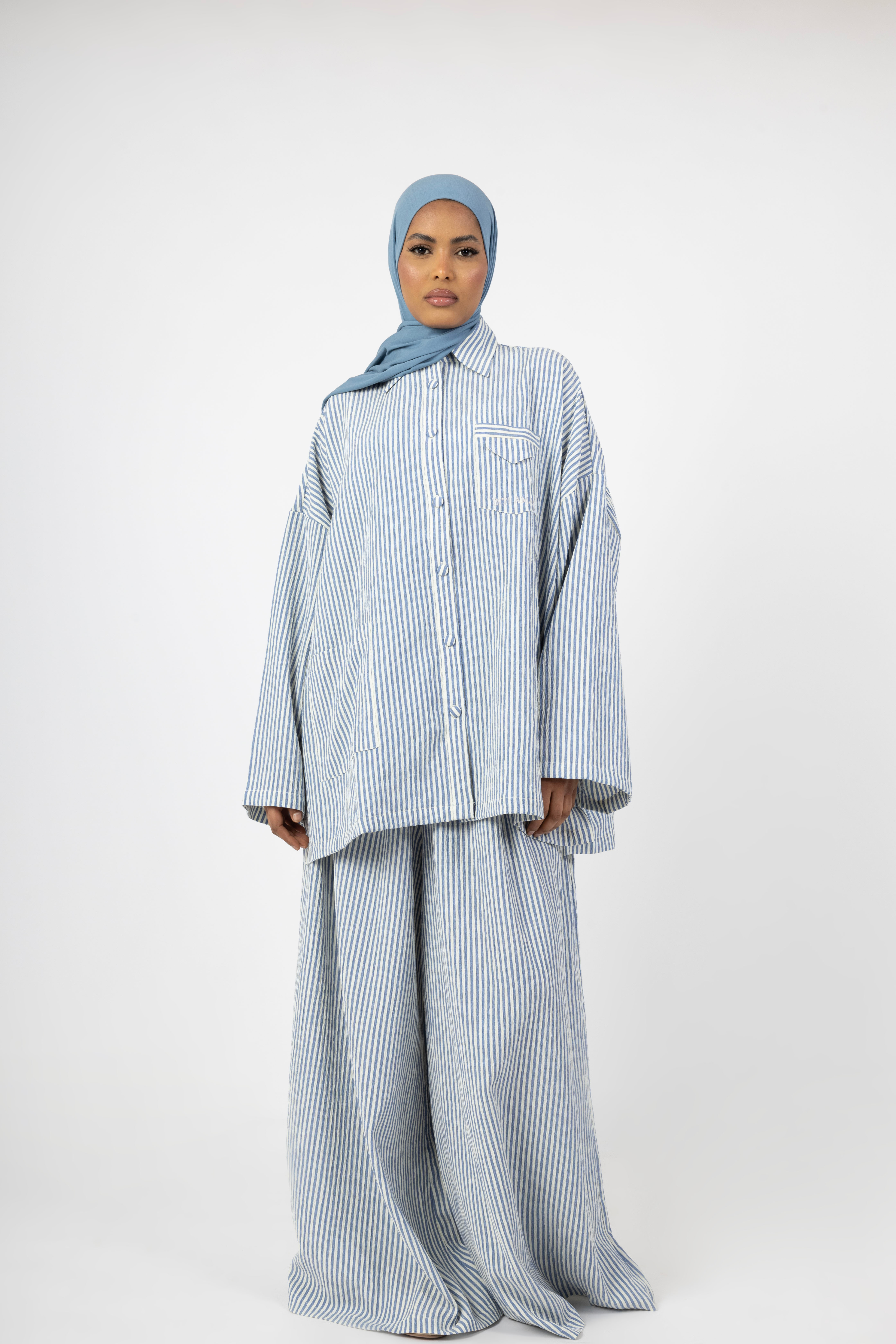 Solea Stripe Twinset - Coast