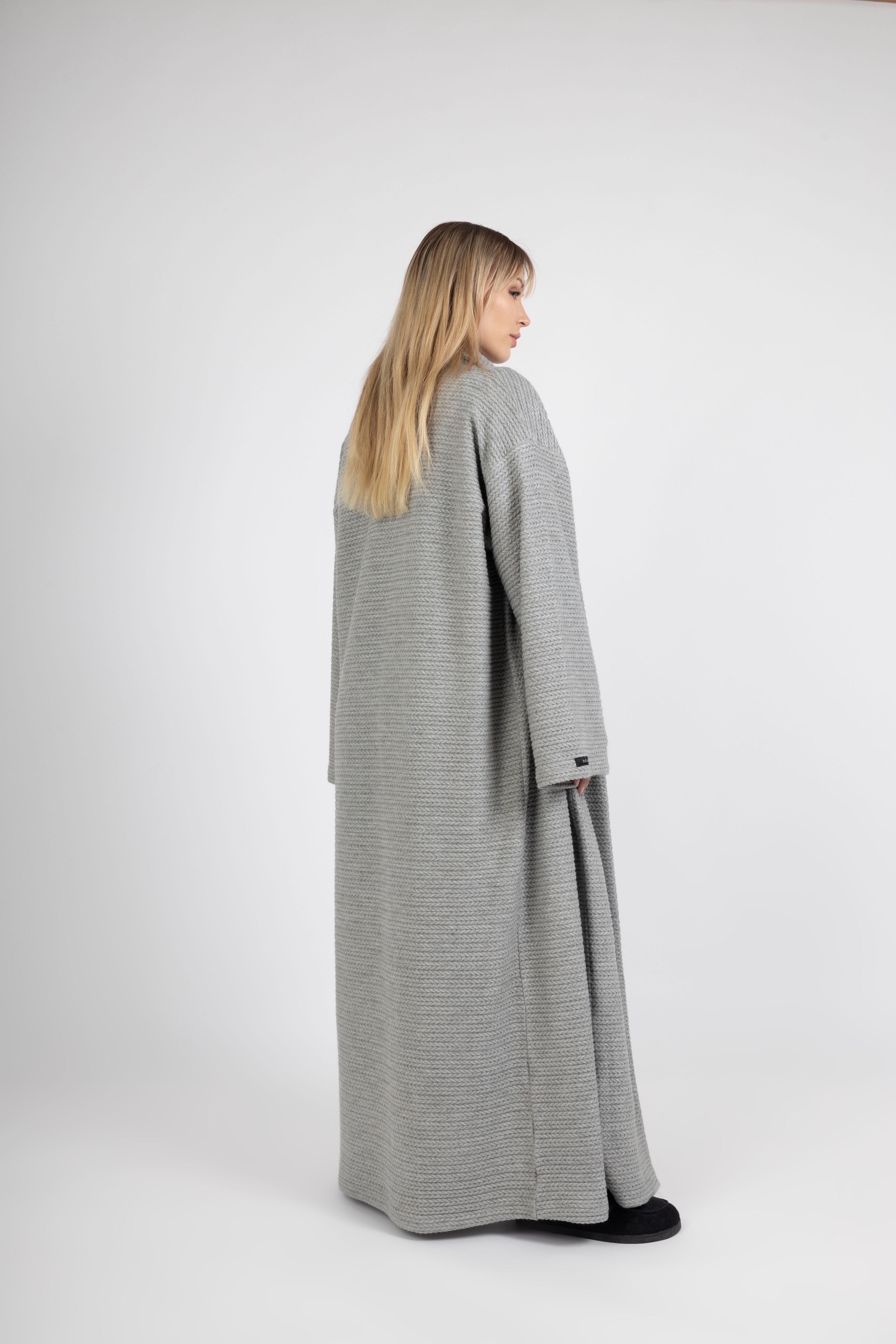 Kimono Knitted - Grey