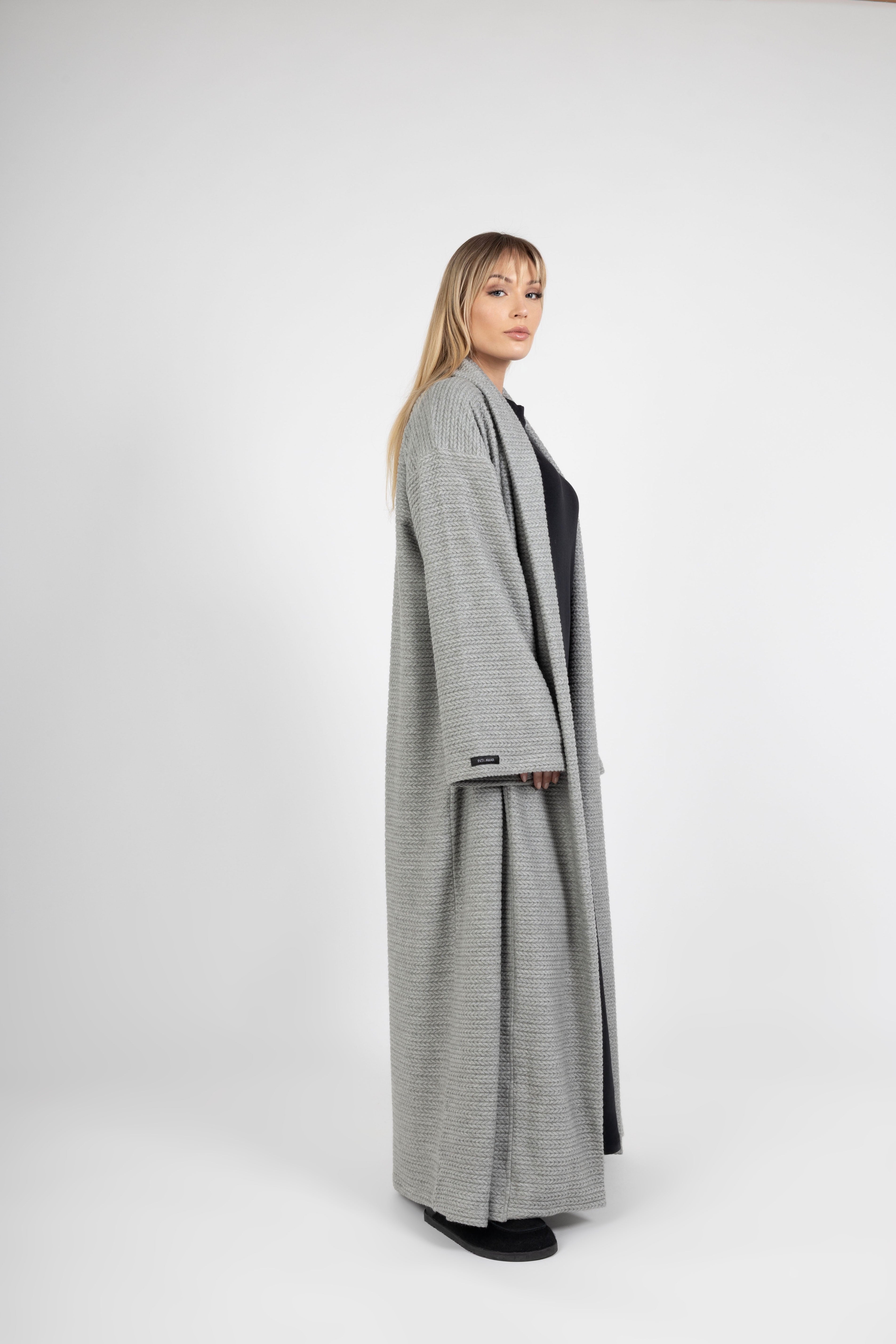 Kimono Knitted - Grey